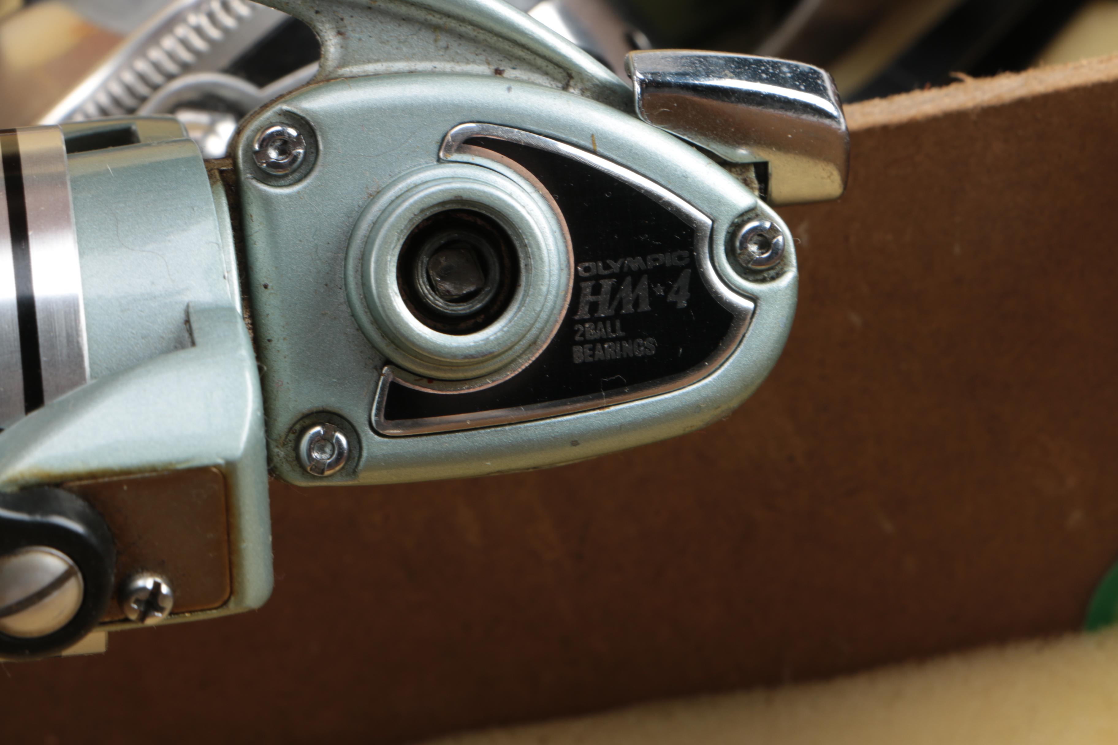 Vintage Fishing Reels and Ice Fishing Tip-Up