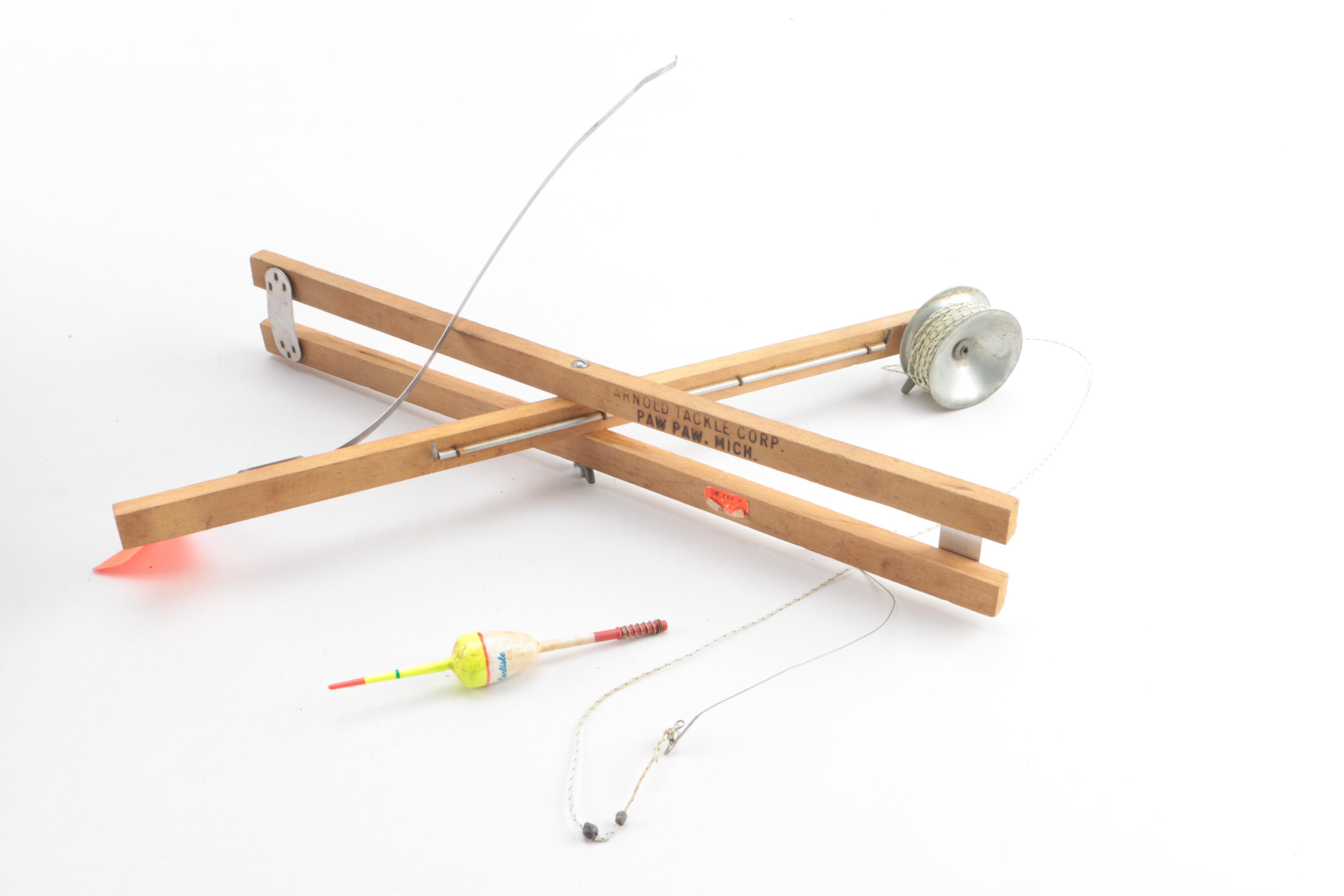 Vintage Fishing Reels and Ice Fishing Tip-Up