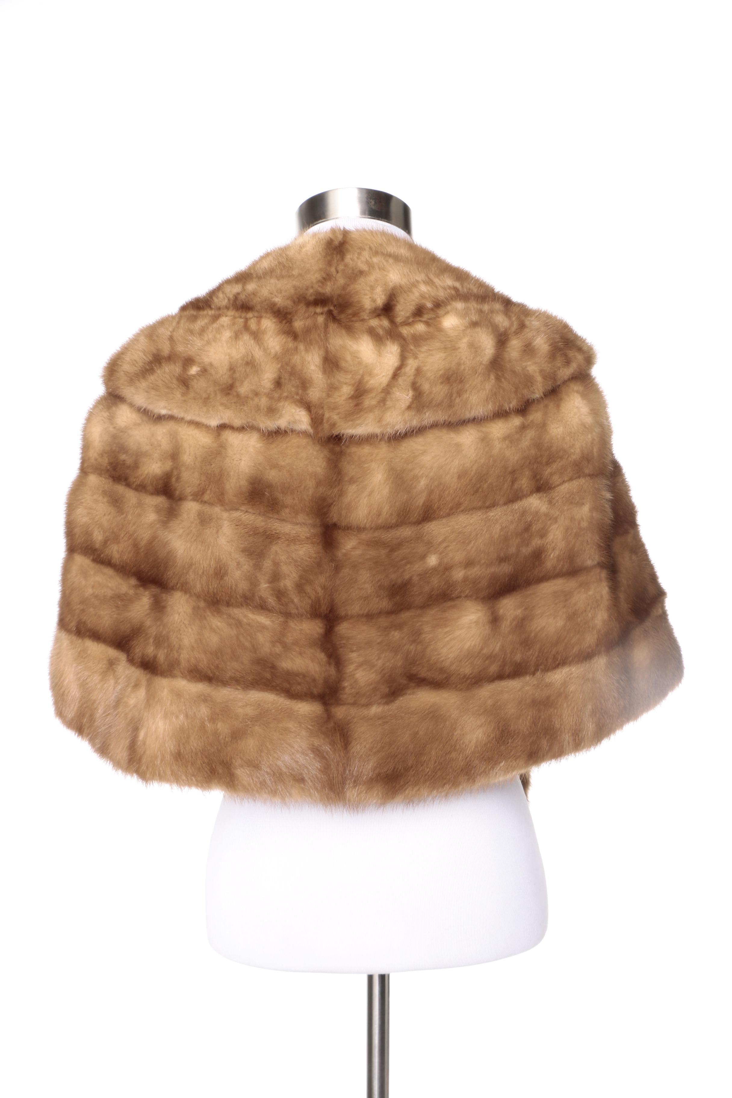 Vintage Mink Fur Stole