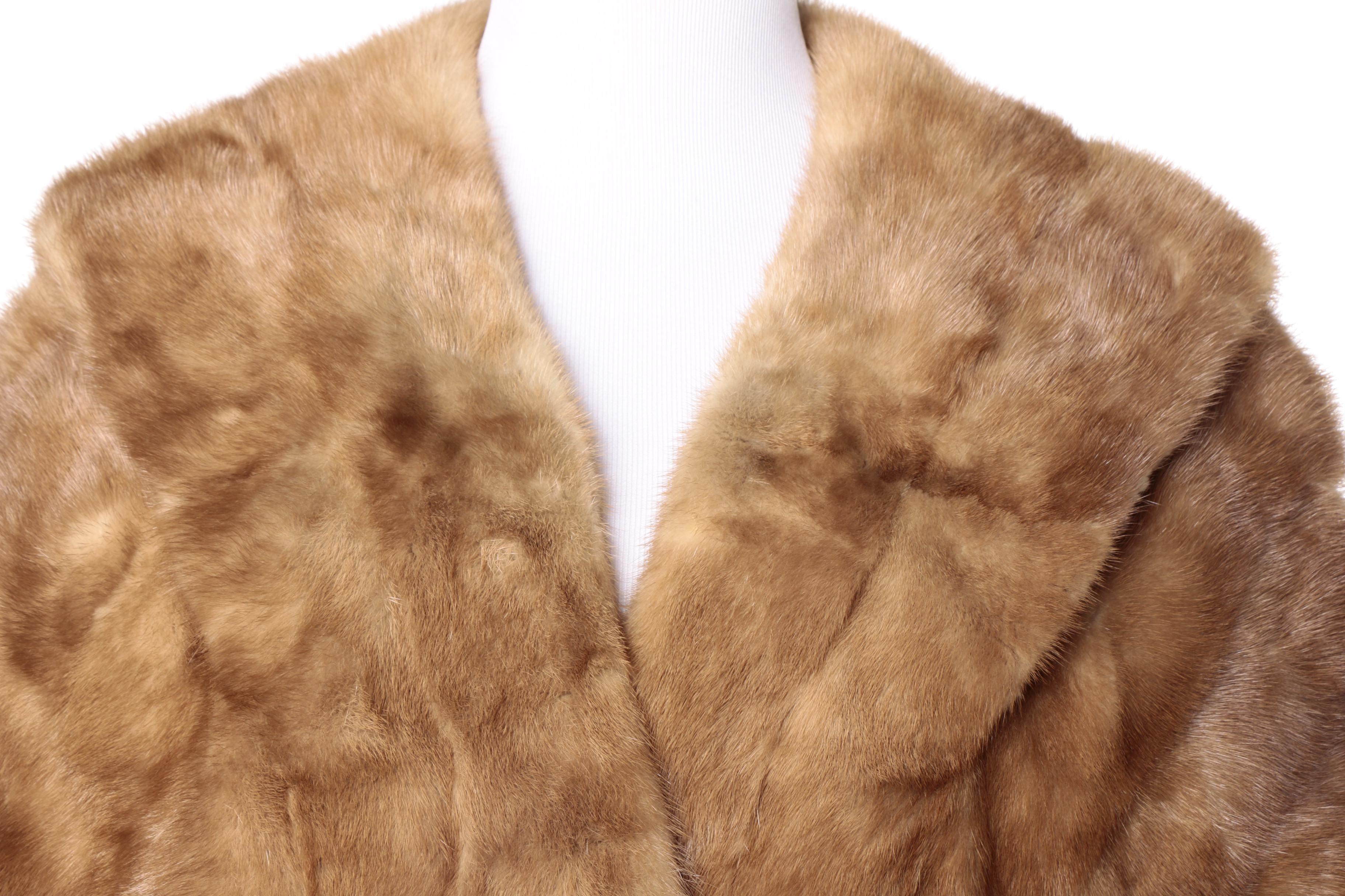 Vintage Mink Fur Stole