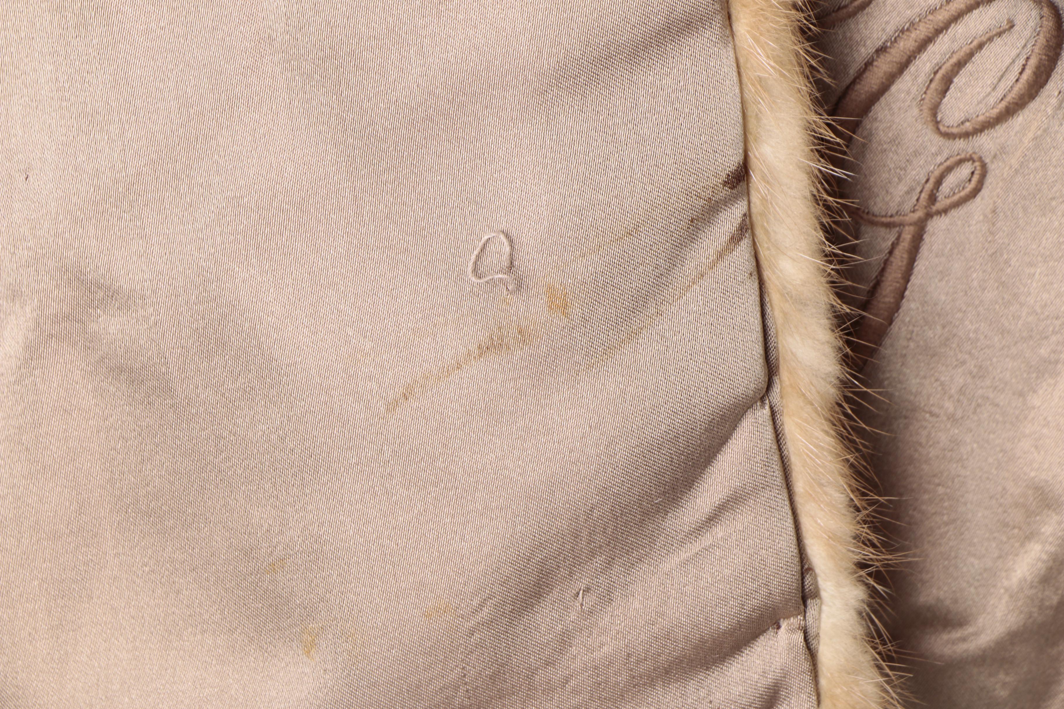 Vintage Mink Fur Stole