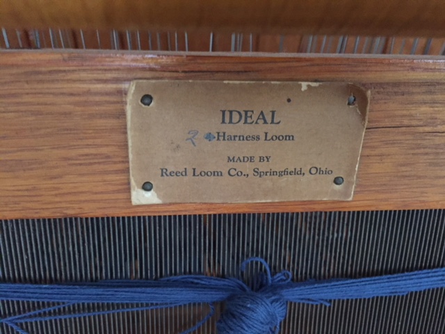 Ideal Harness Loom by Reed Loom Co. and Handmade Bench