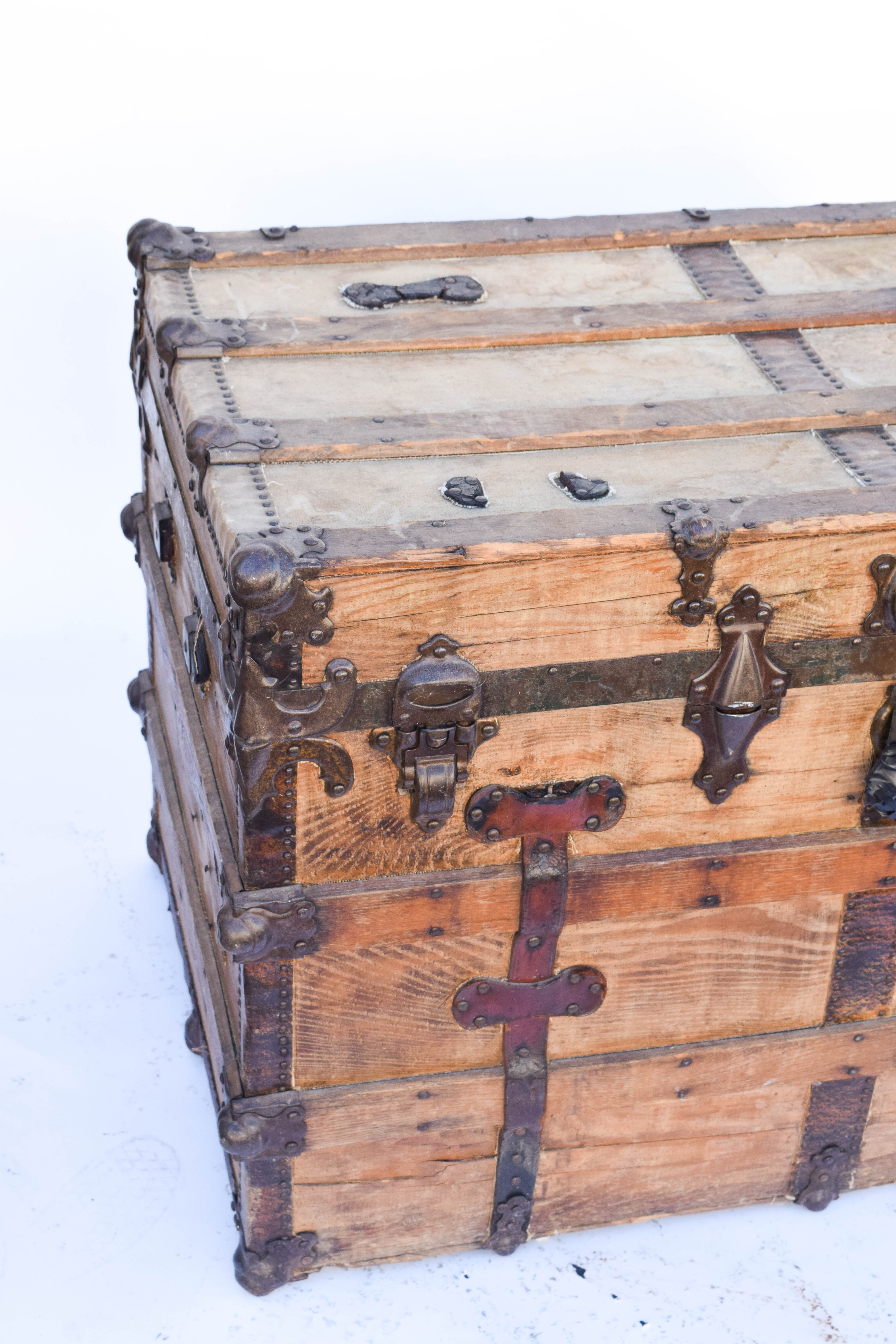 Antique Steamer Trunk