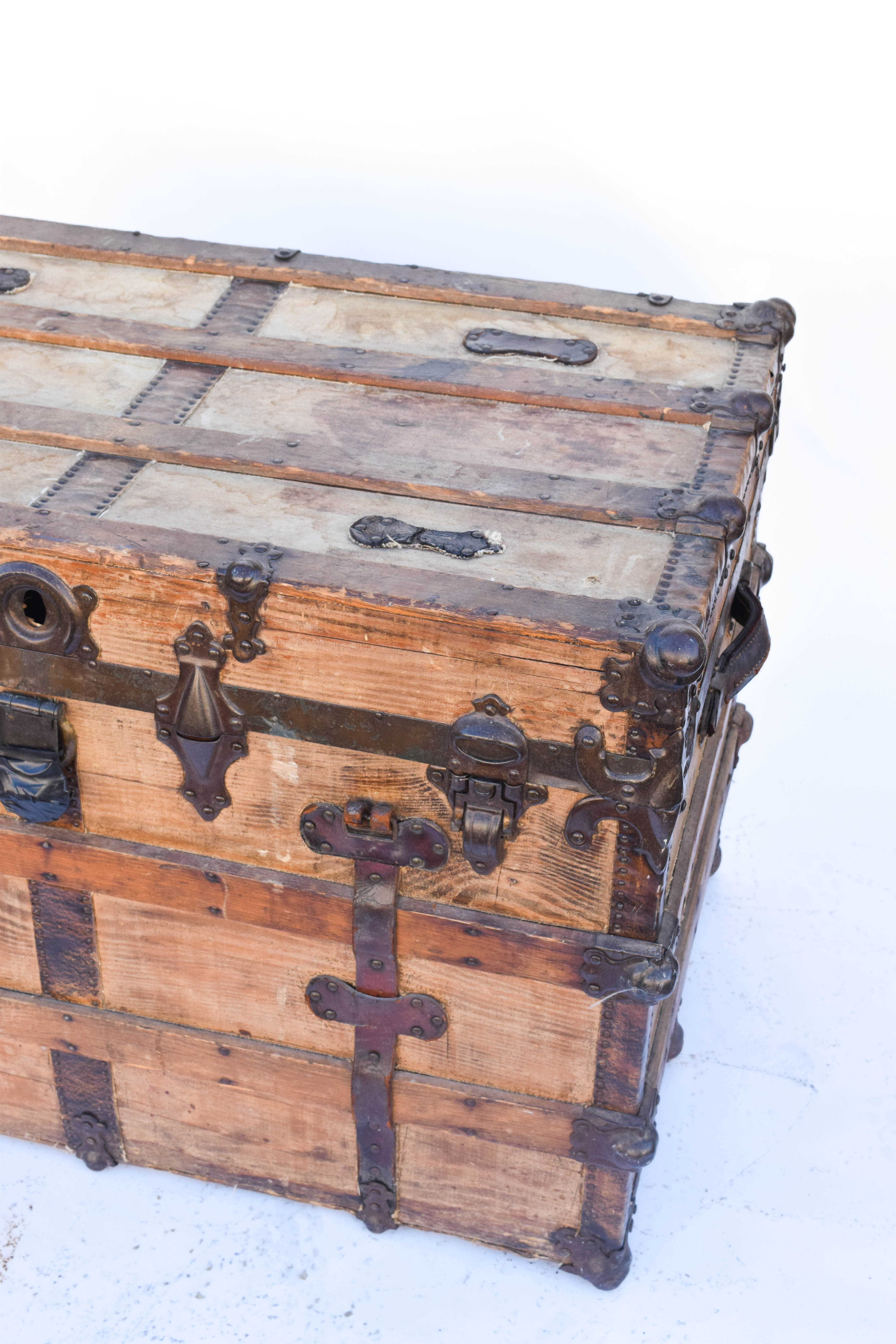 Antique Steamer Trunk
