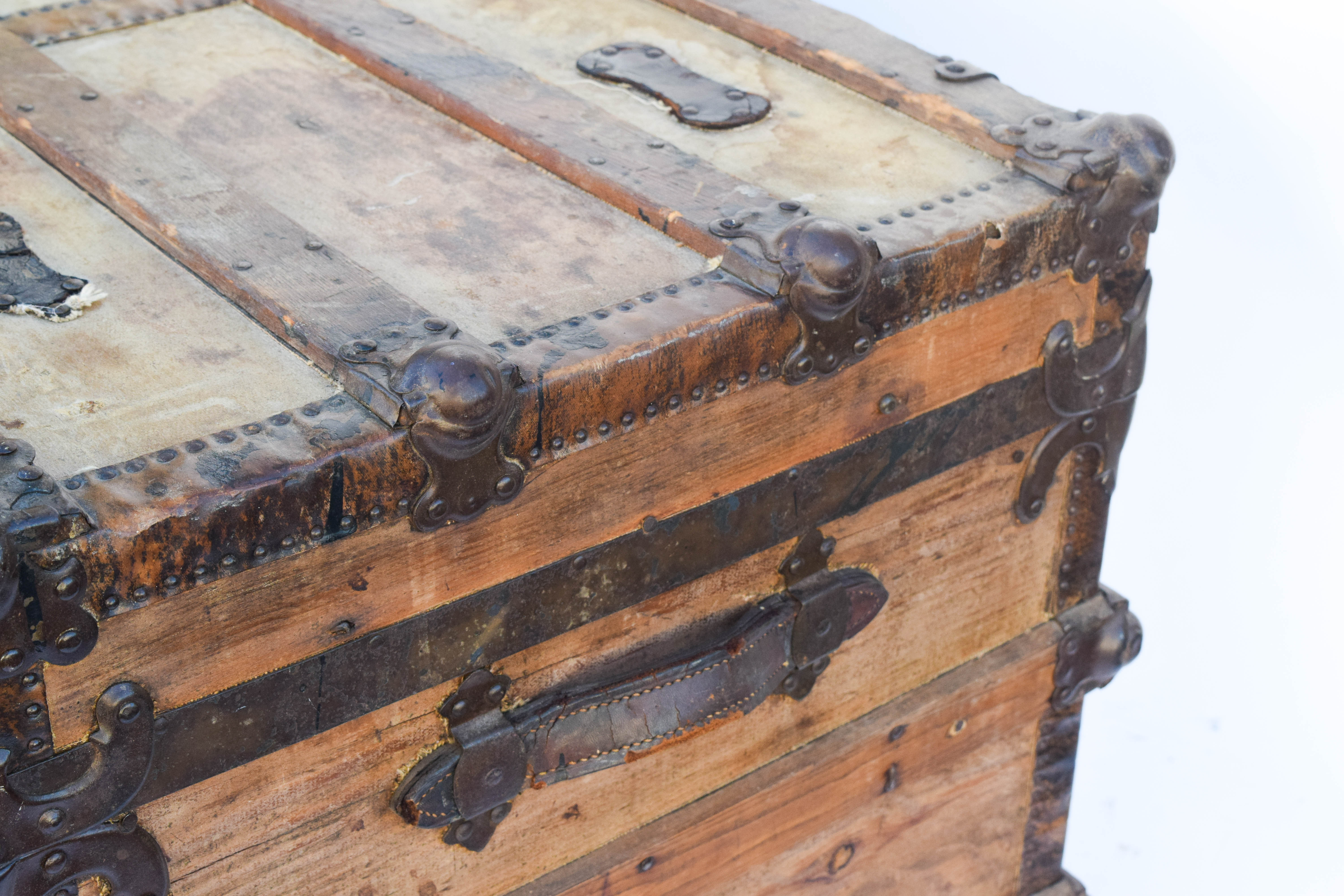 Antique Steamer Trunk