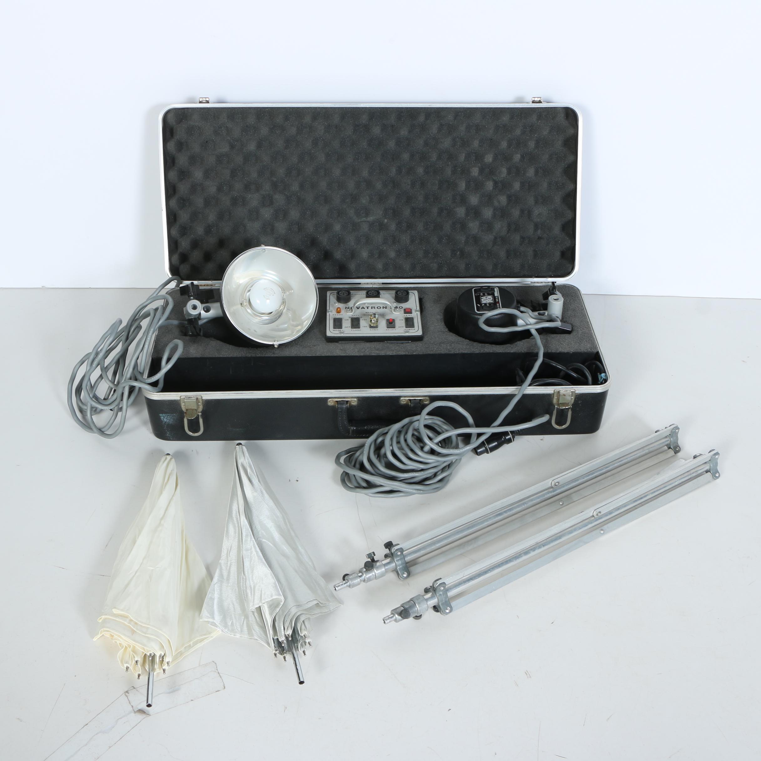 Nova Tron High Efficiency Studio Strobes in Black-Tone Case