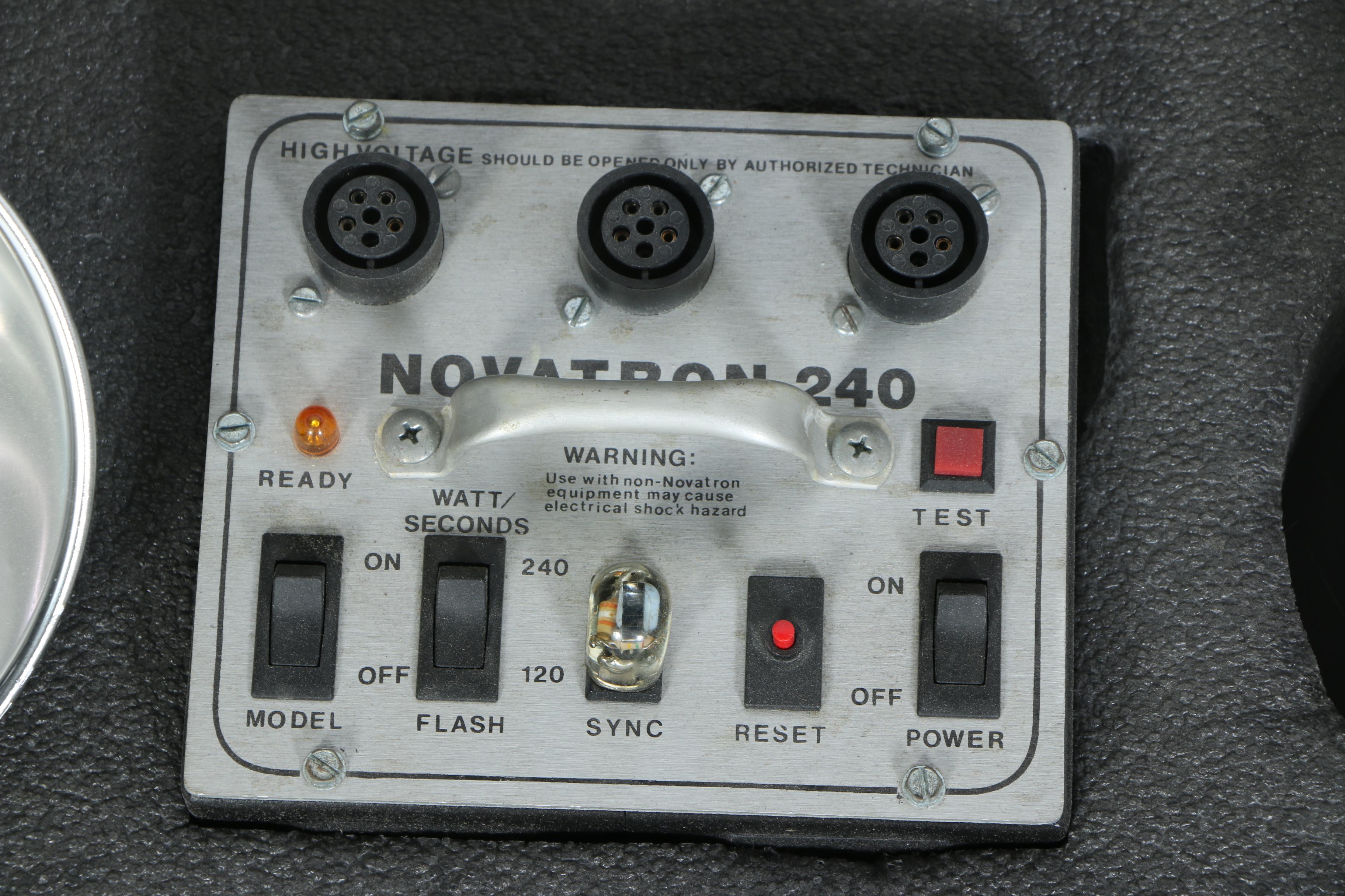 Nova Tron High Efficiency Studio Strobes in Black-Tone Case