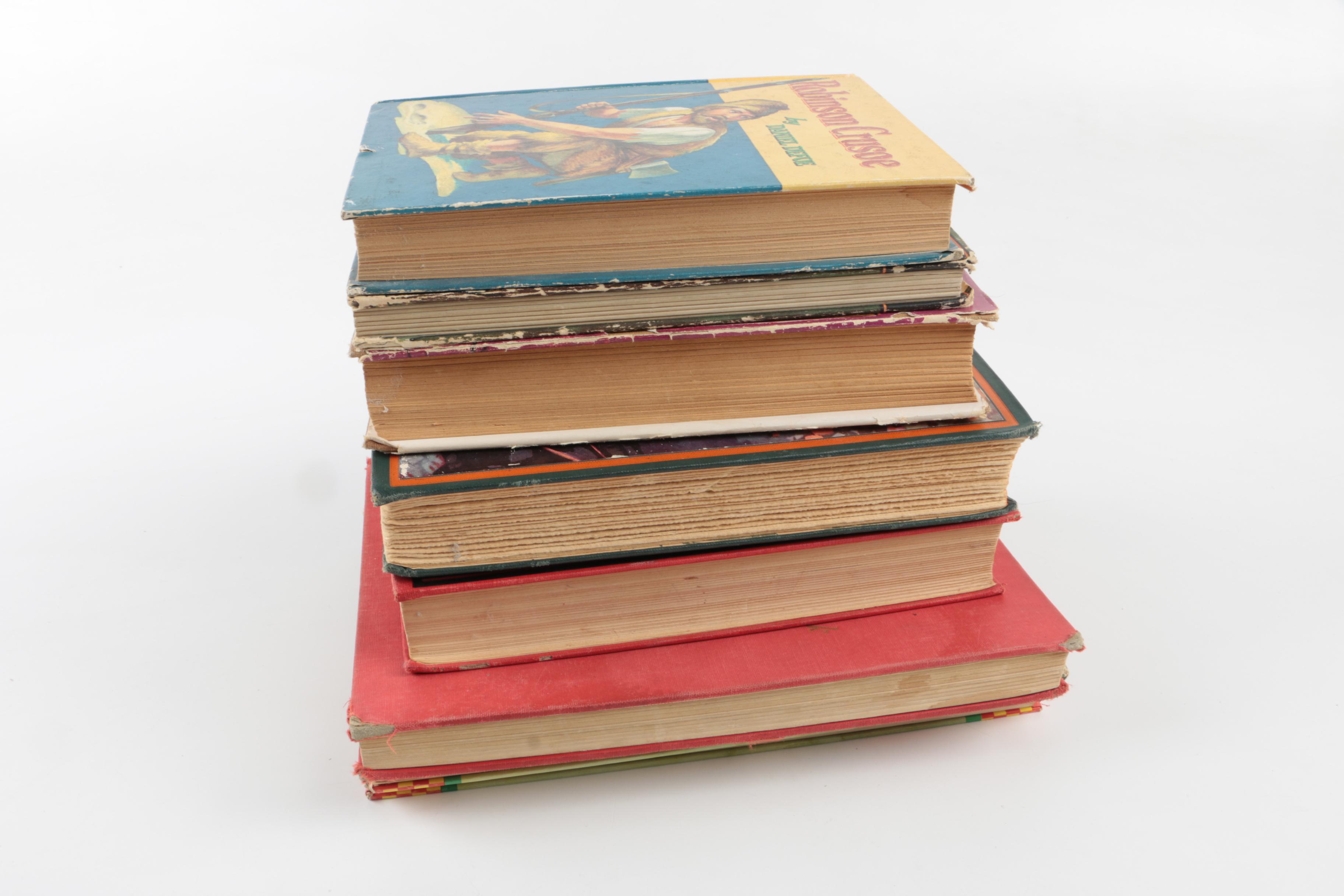 Children's Books Including 1963 Golden Books "Robin Hood" and "Black Beauty"