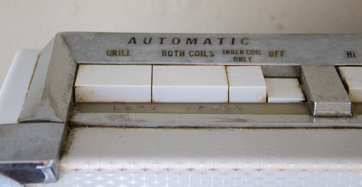 Vintage 1950's General Electric Stove