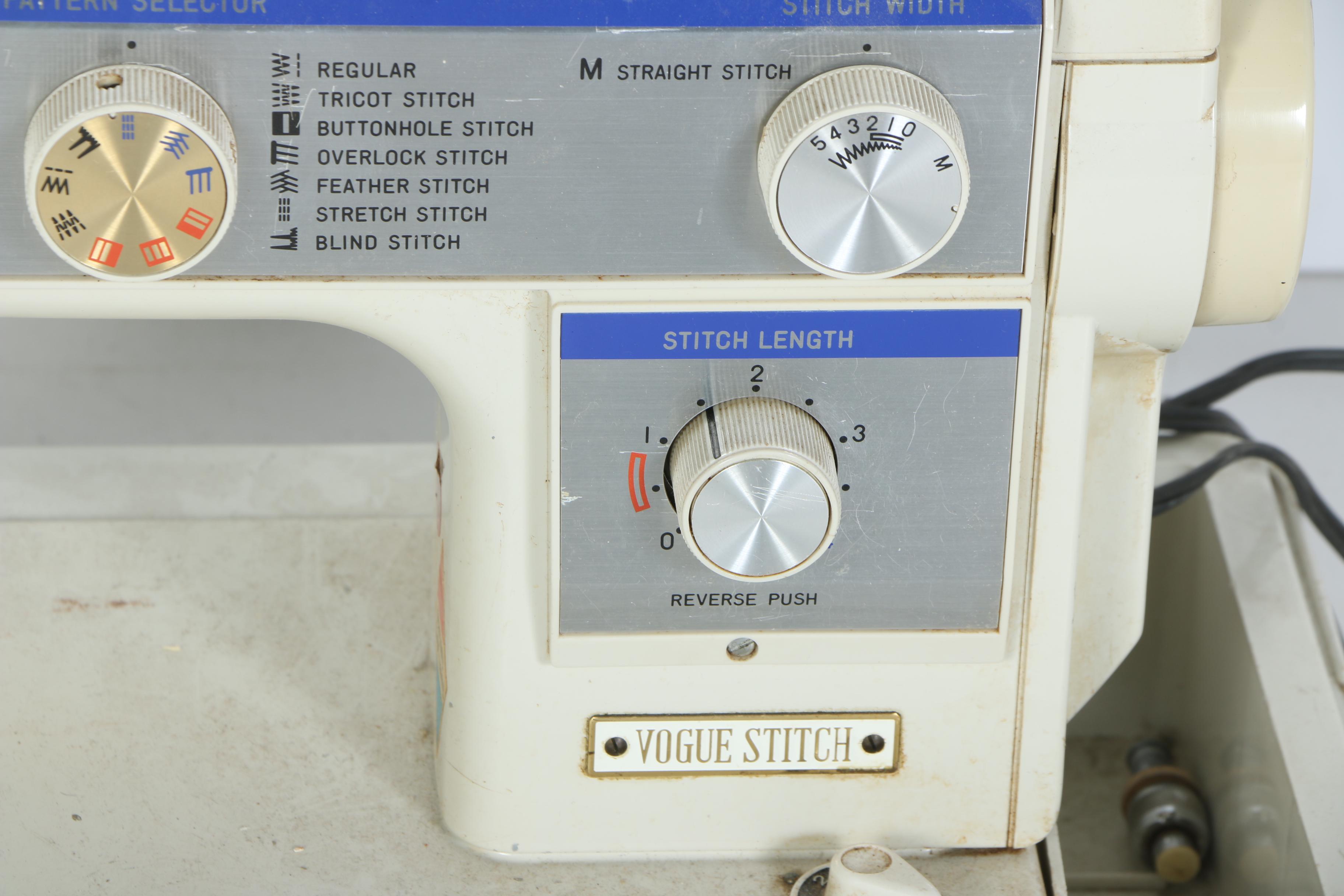 Vogue Stitch Model 780 Sewing Machine