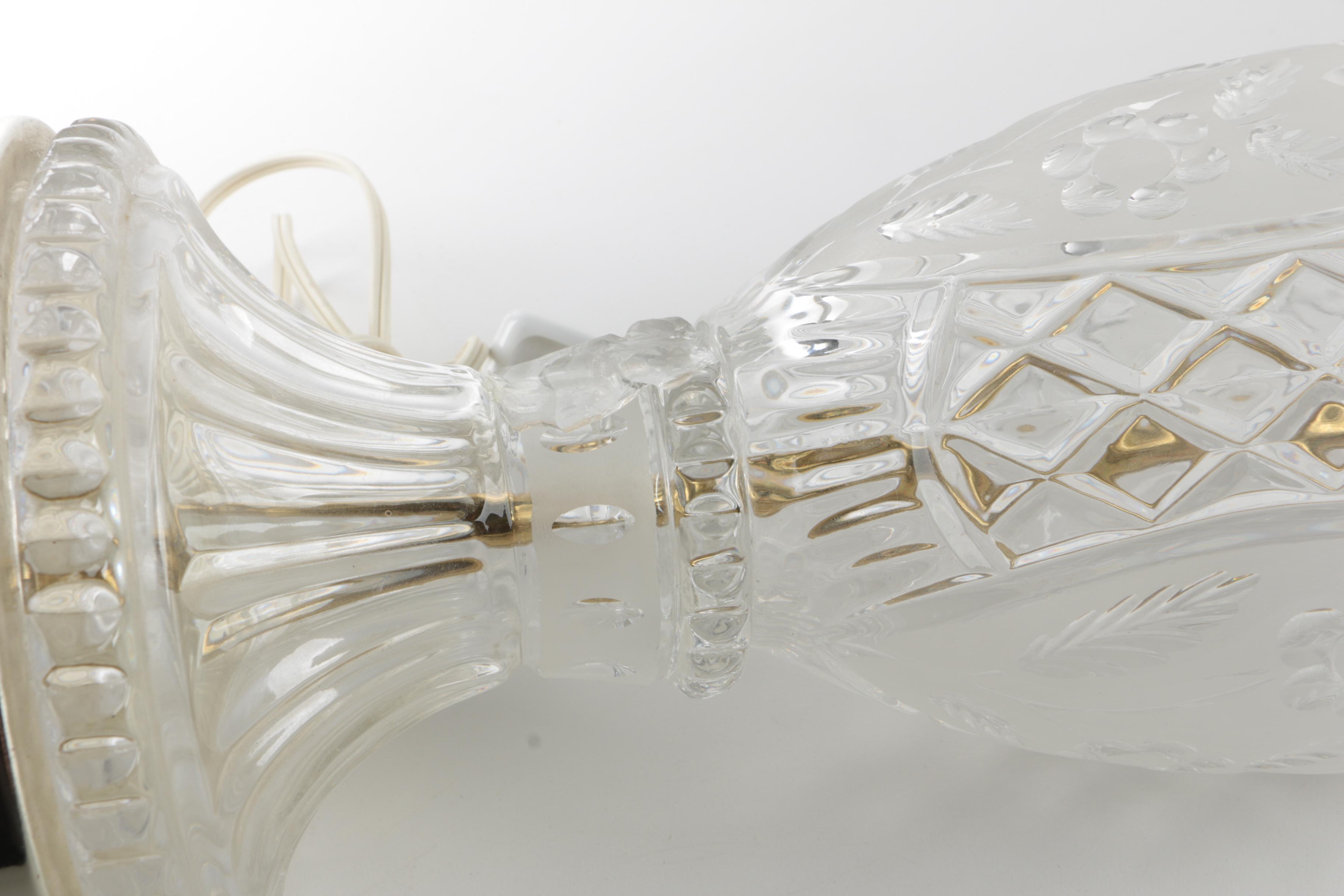 Glass Table Lamps