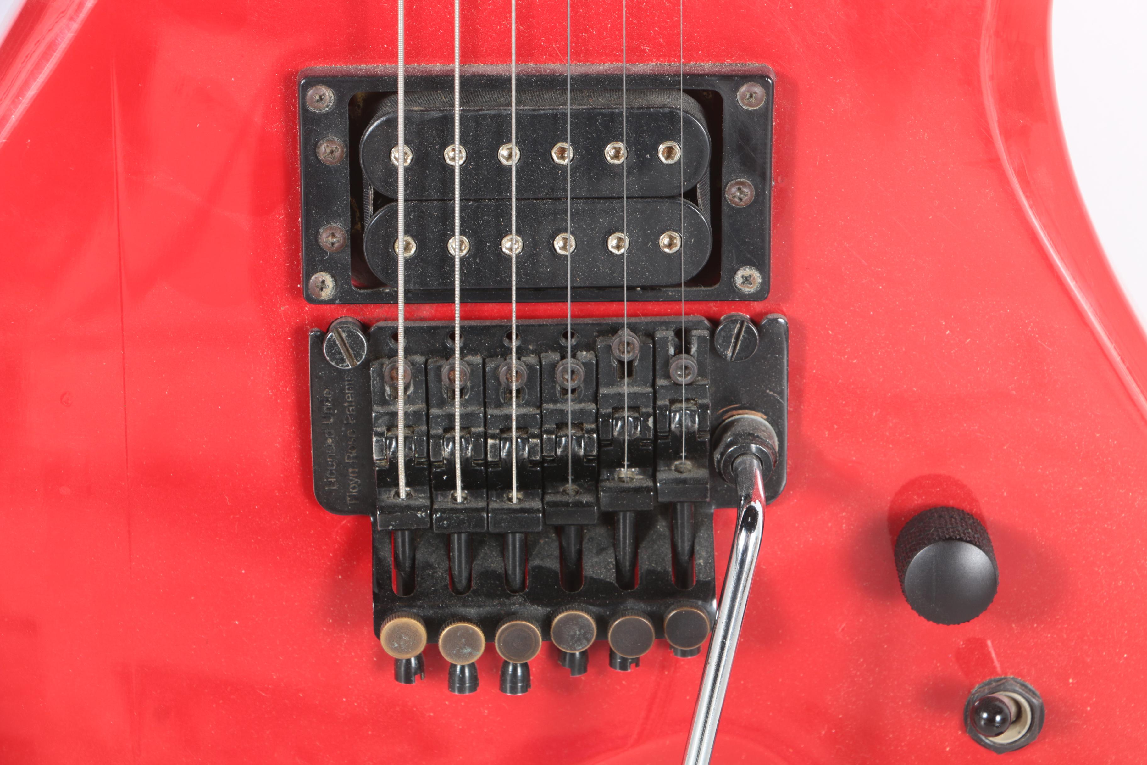 BC Rich "NJ Series" Warlock Electric Guitar with Gig Bag and Strings