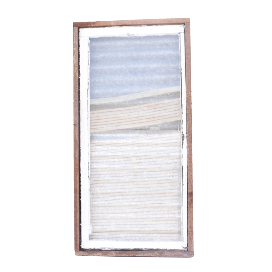 Framed Corrugated Panel