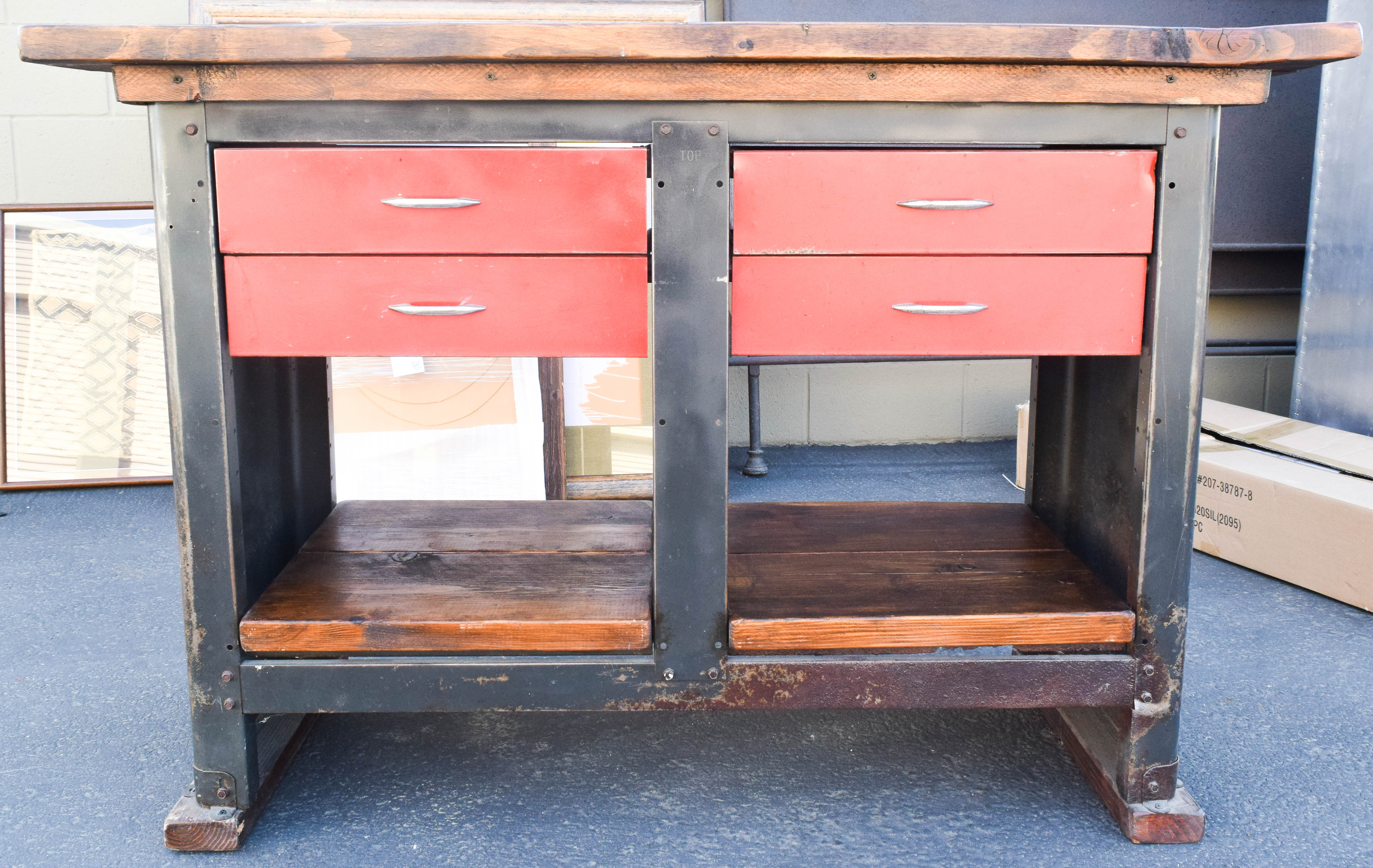 Repurposed Workman's Bench