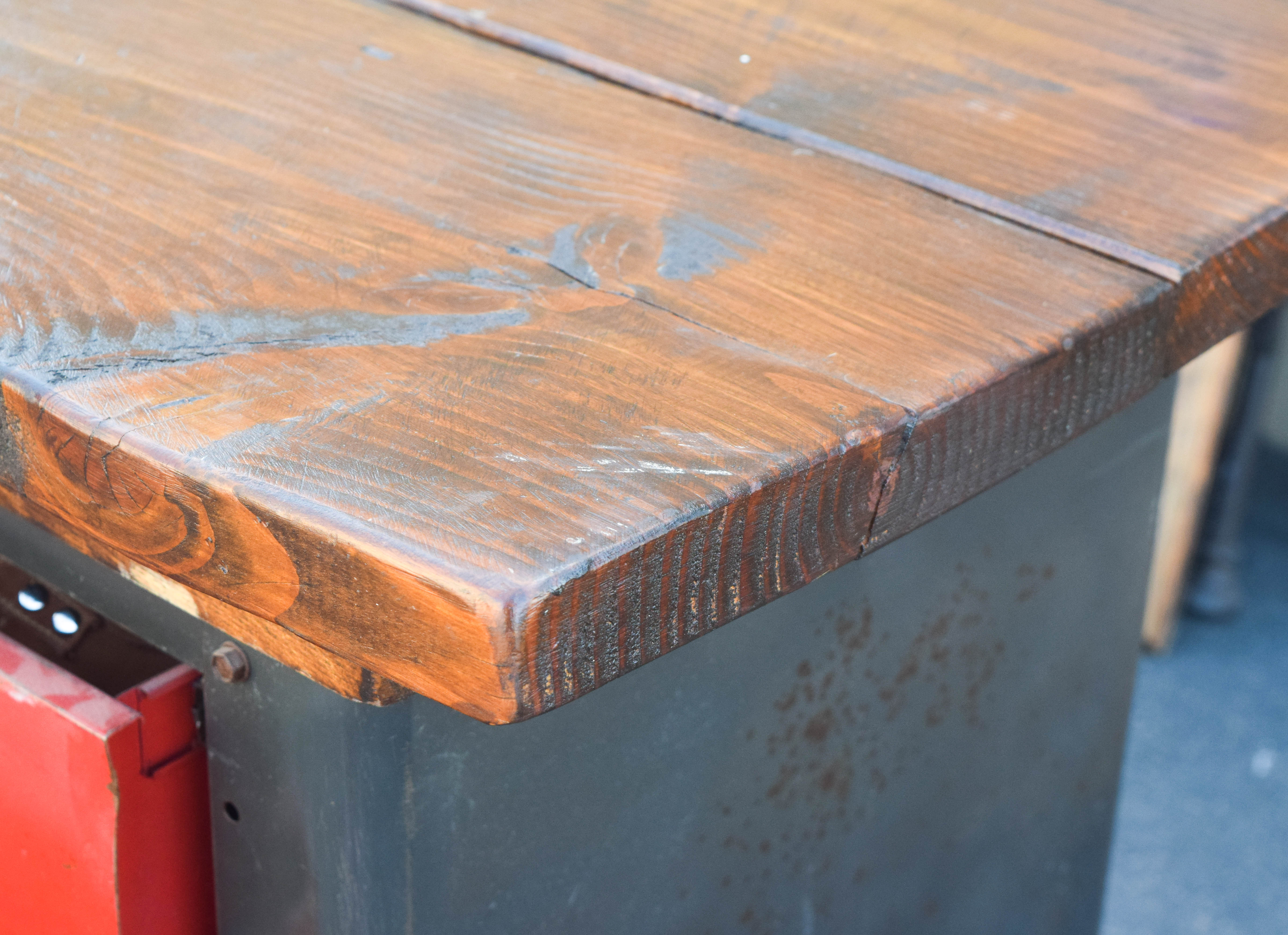 Repurposed Workman's Bench