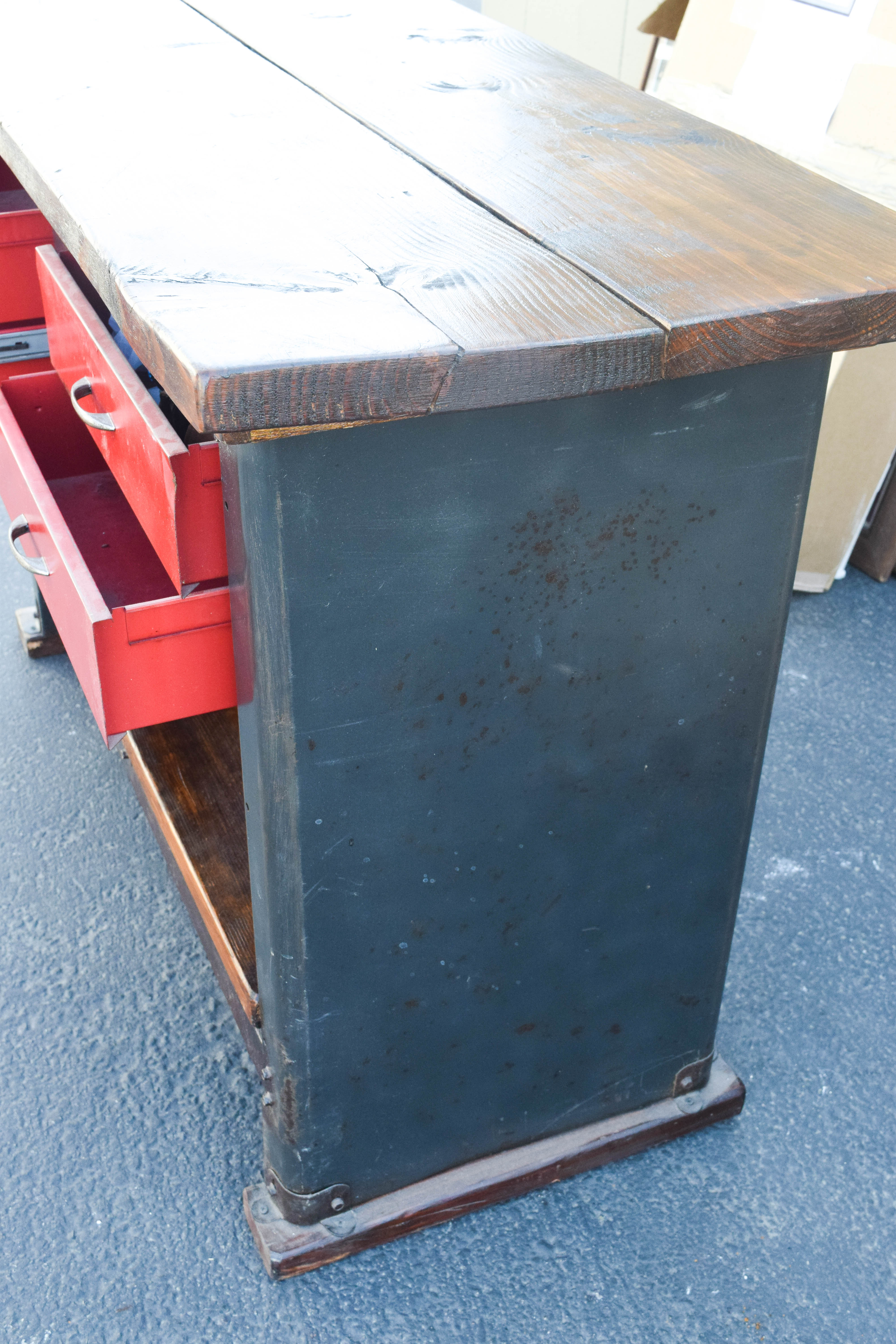 Repurposed Workman's Bench