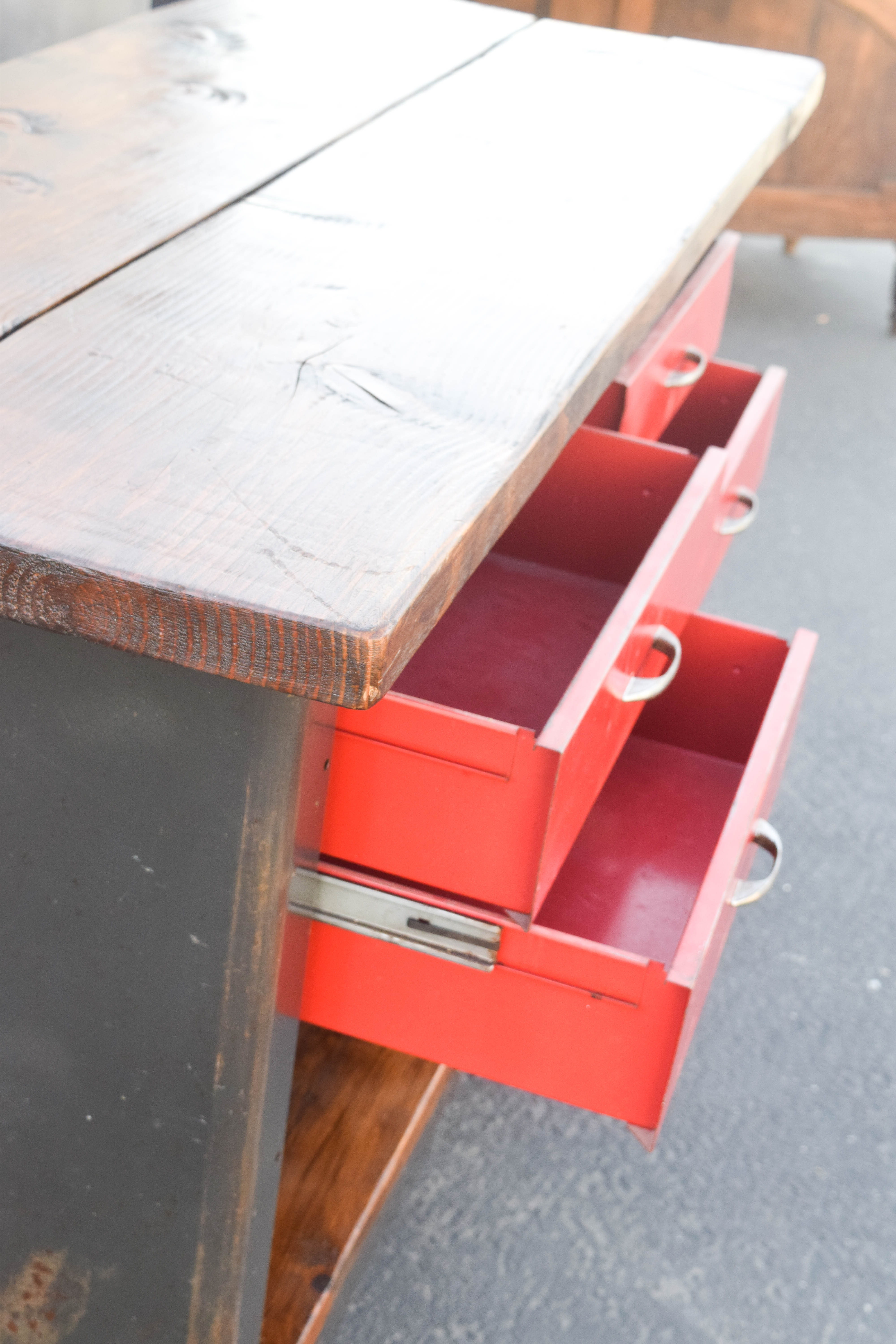 Repurposed Workman's Bench