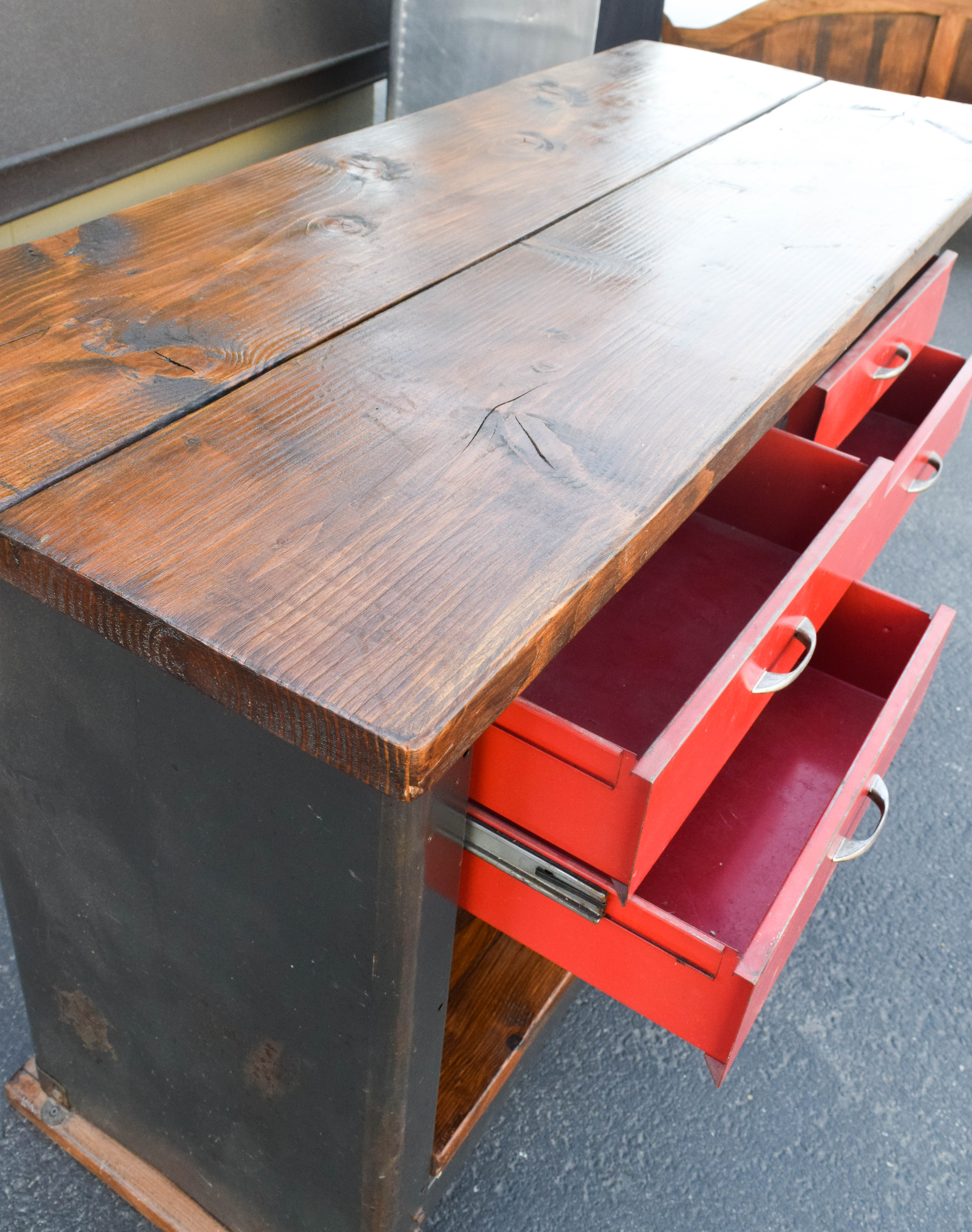 Repurposed Workman's Bench