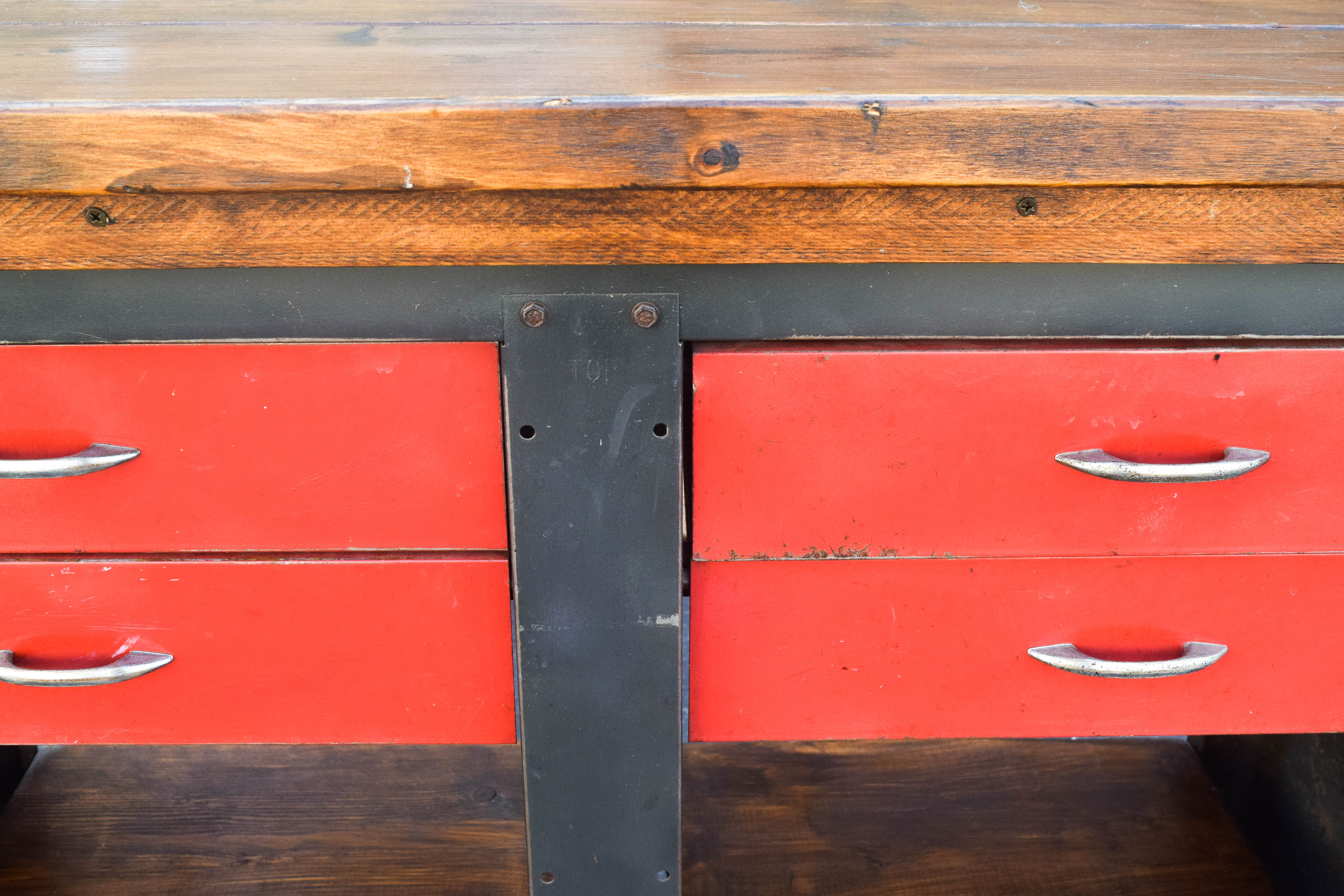 Repurposed Workman's Bench