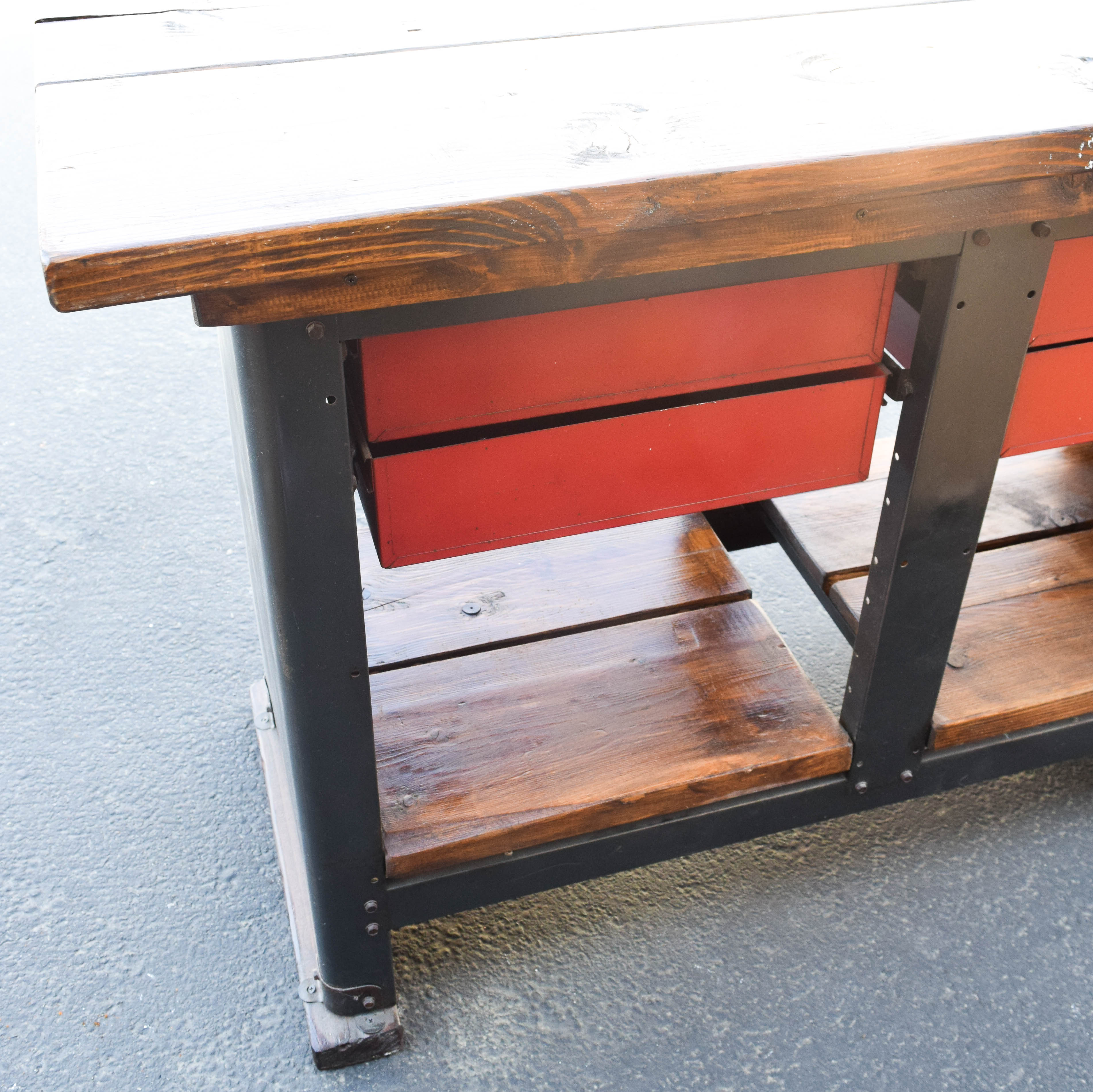 Repurposed Workman's Bench