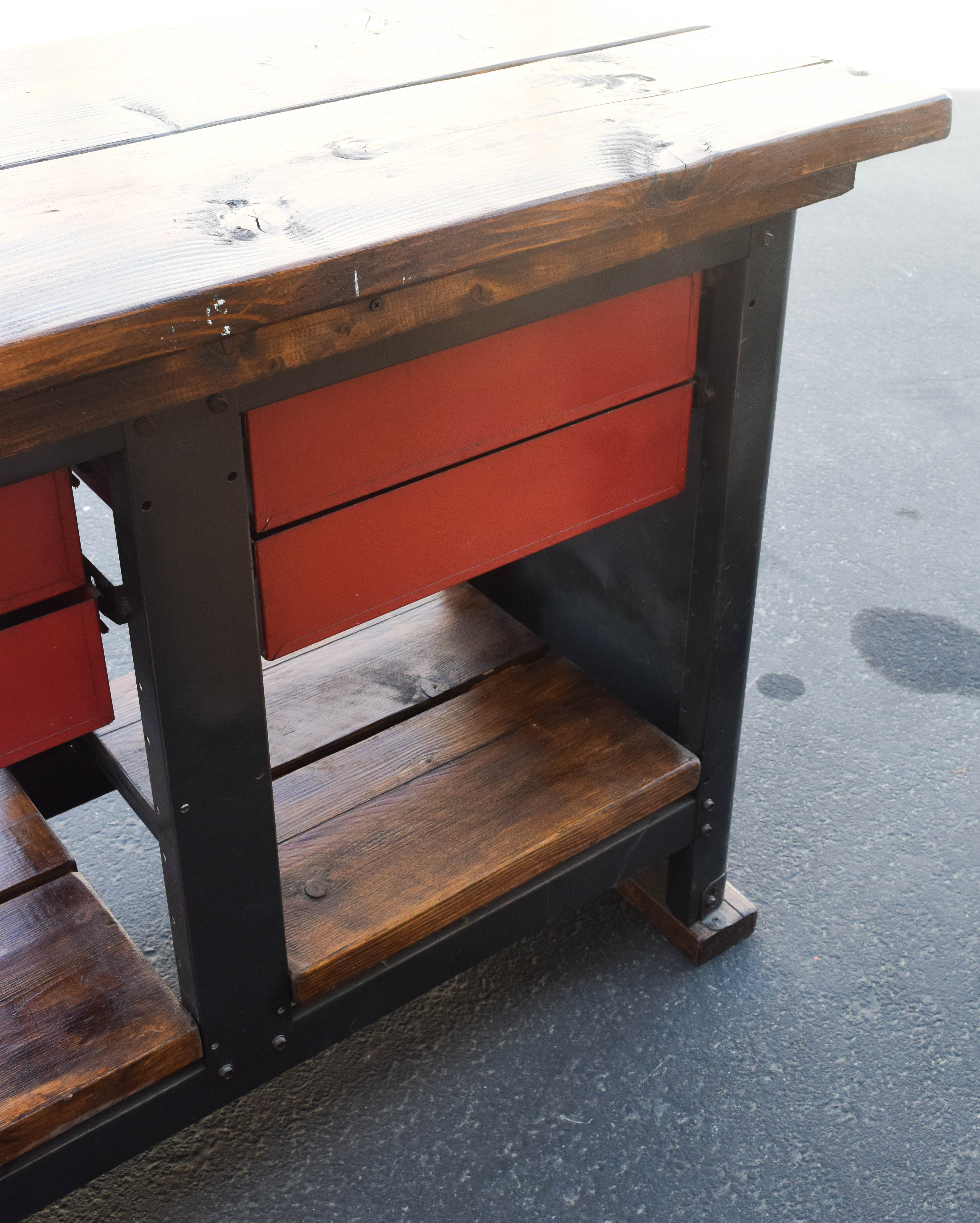 Repurposed Workman's Bench