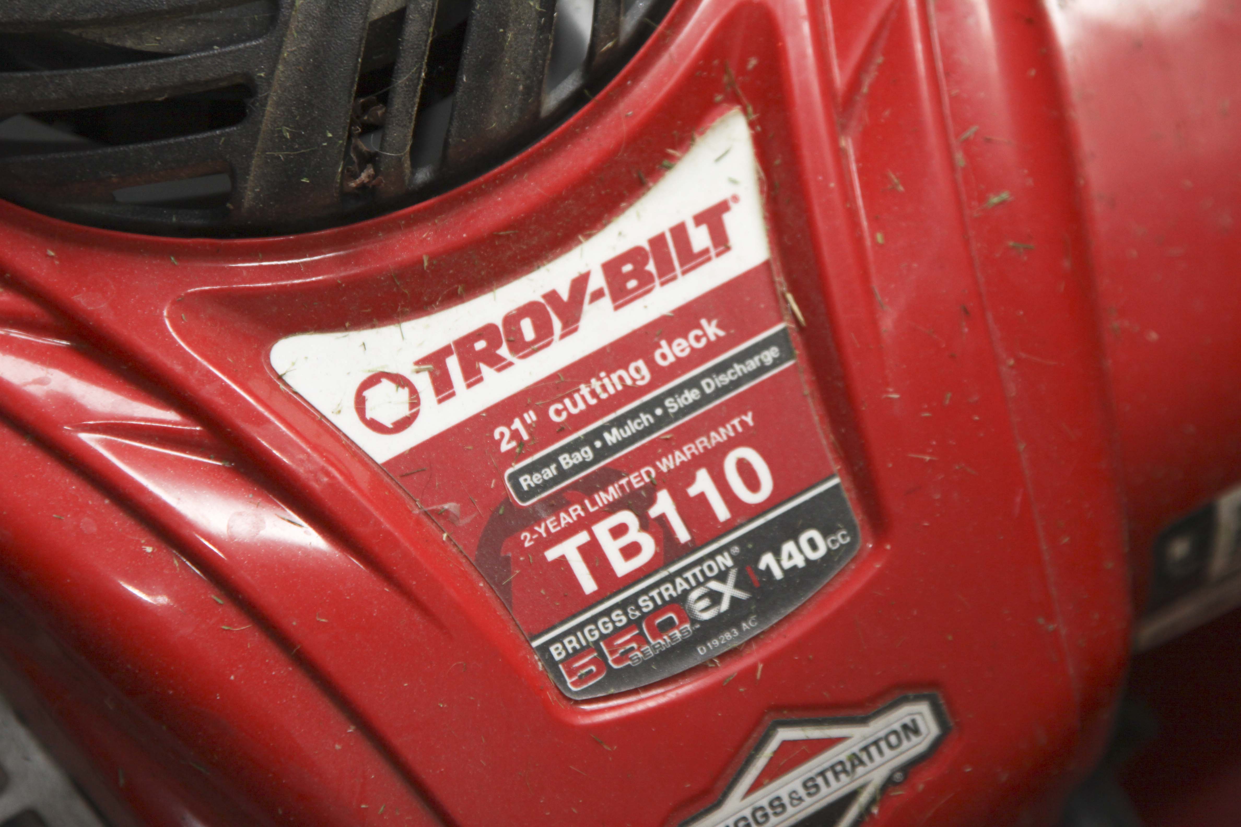 TROY-BILT Push Lawn Mower with Leaf Catcher Bag
