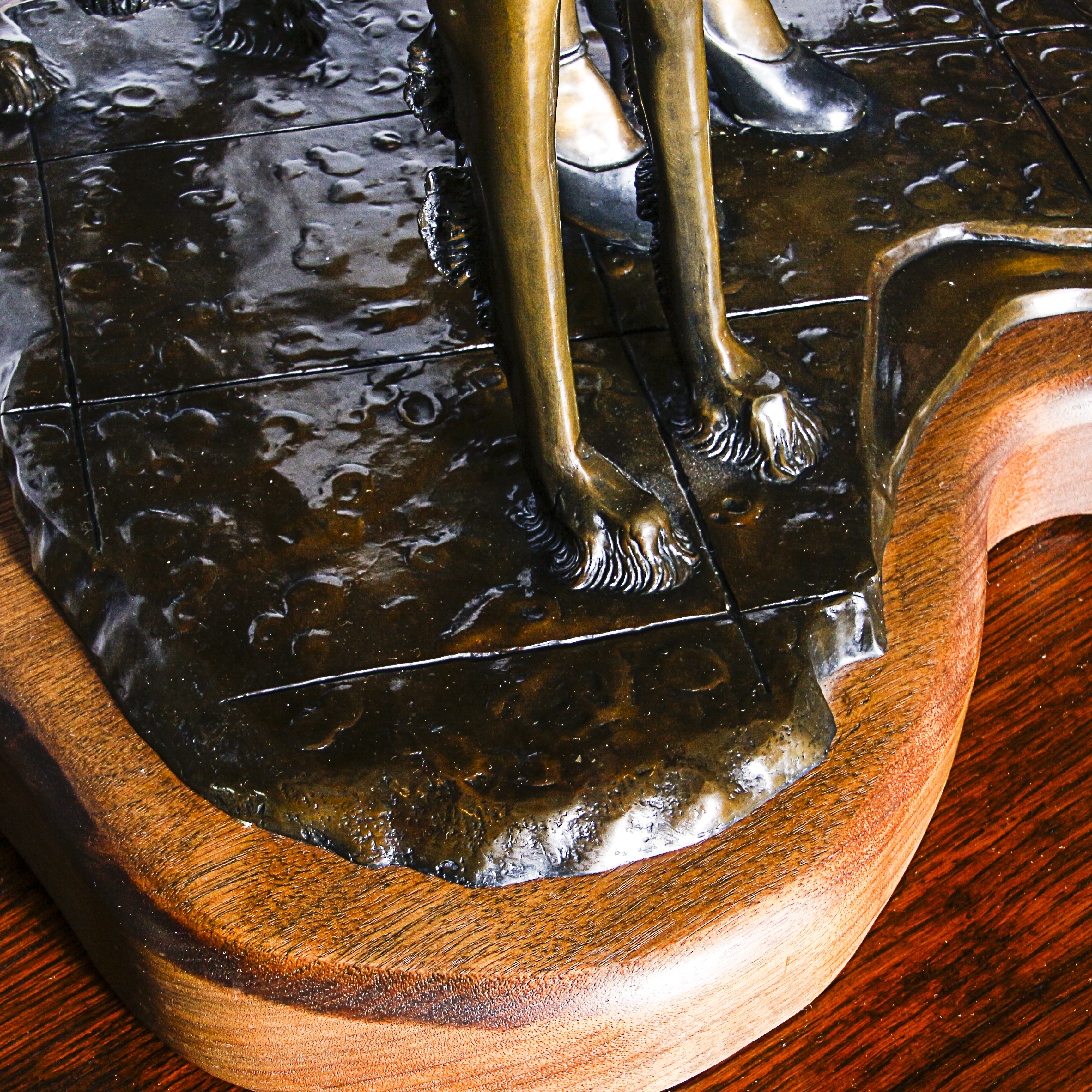 Vintage Nick Moffett Bronze Sculpture