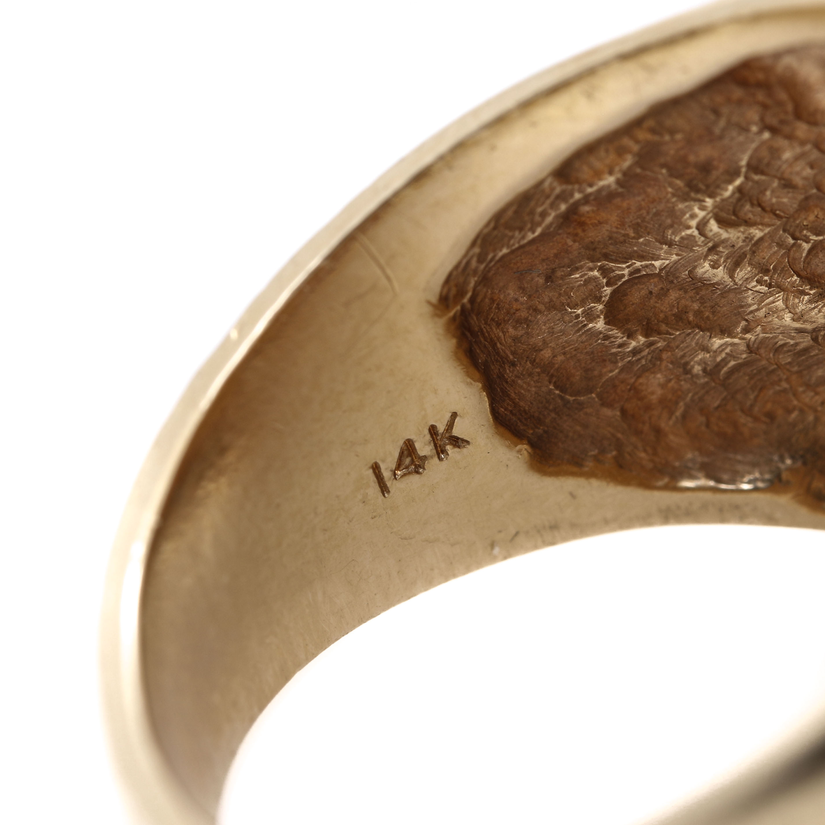 14K Yellow Gold 1.10 CTW Diamond Kinetic Propeller Ring