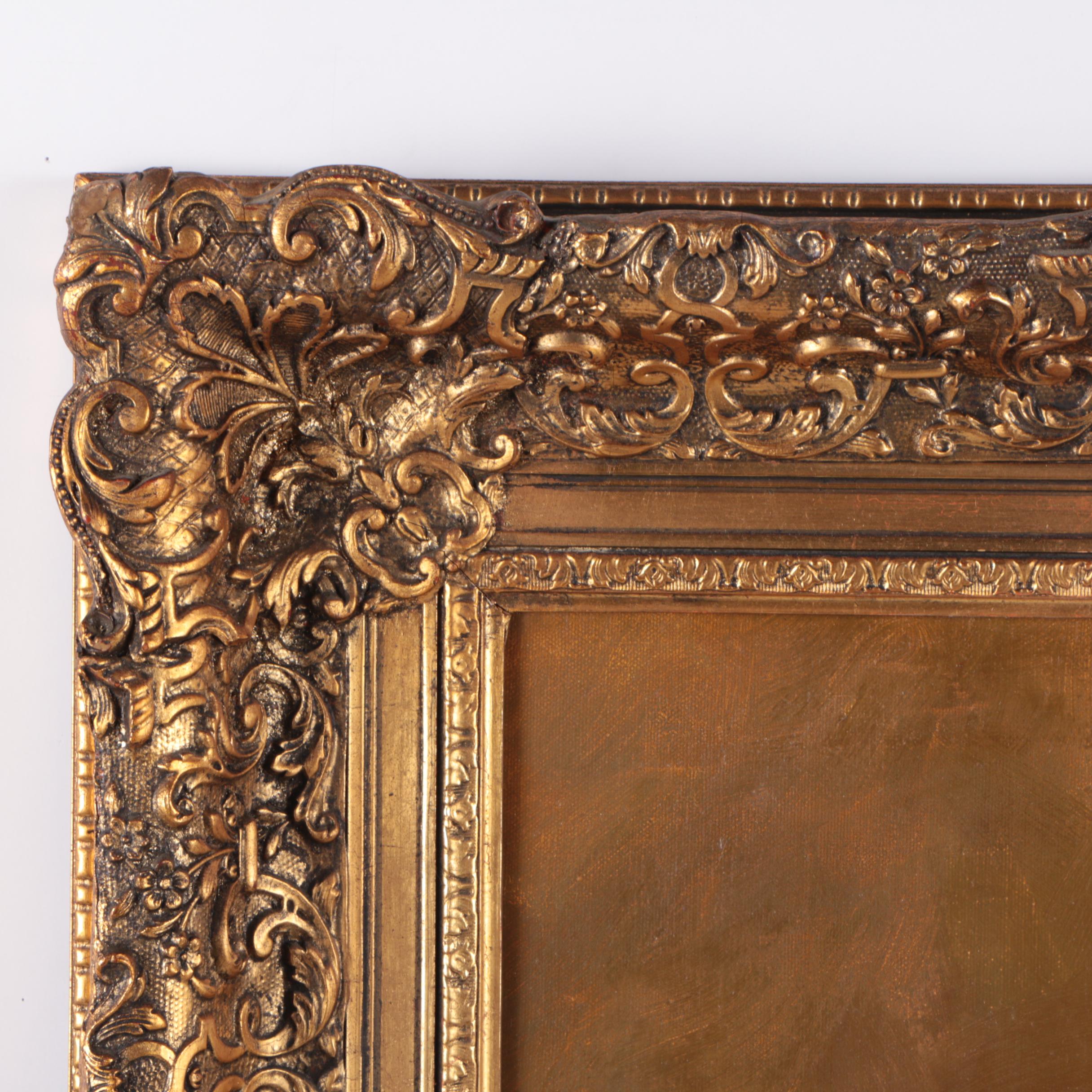 Lyric Oil Painting on Canvas "Study of the Philosopher"