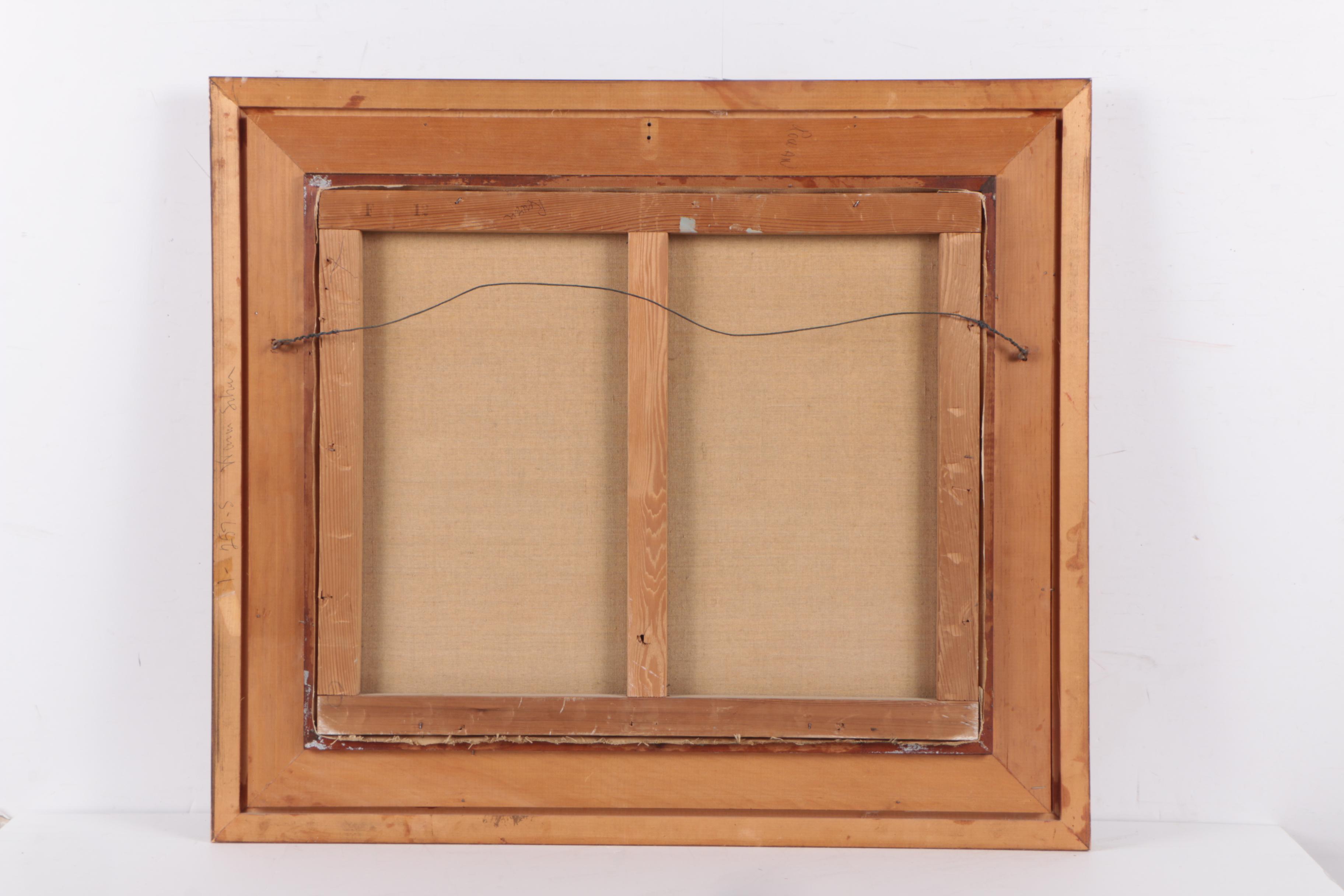 Mitsuzo Shimizu Oil on Canvas Landscape Painting