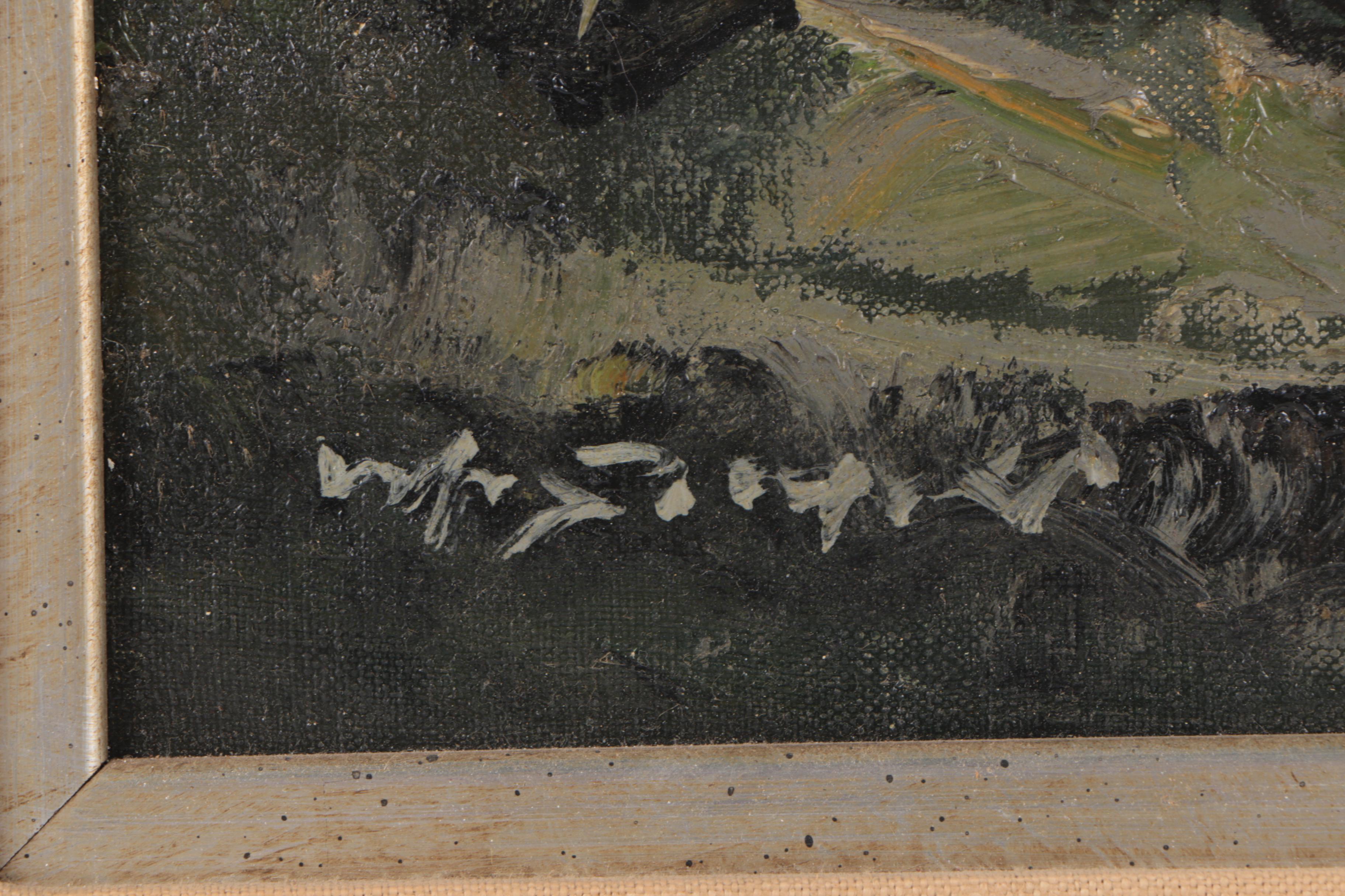 Mitsuzo Shimizu Oil Painting on Canvas