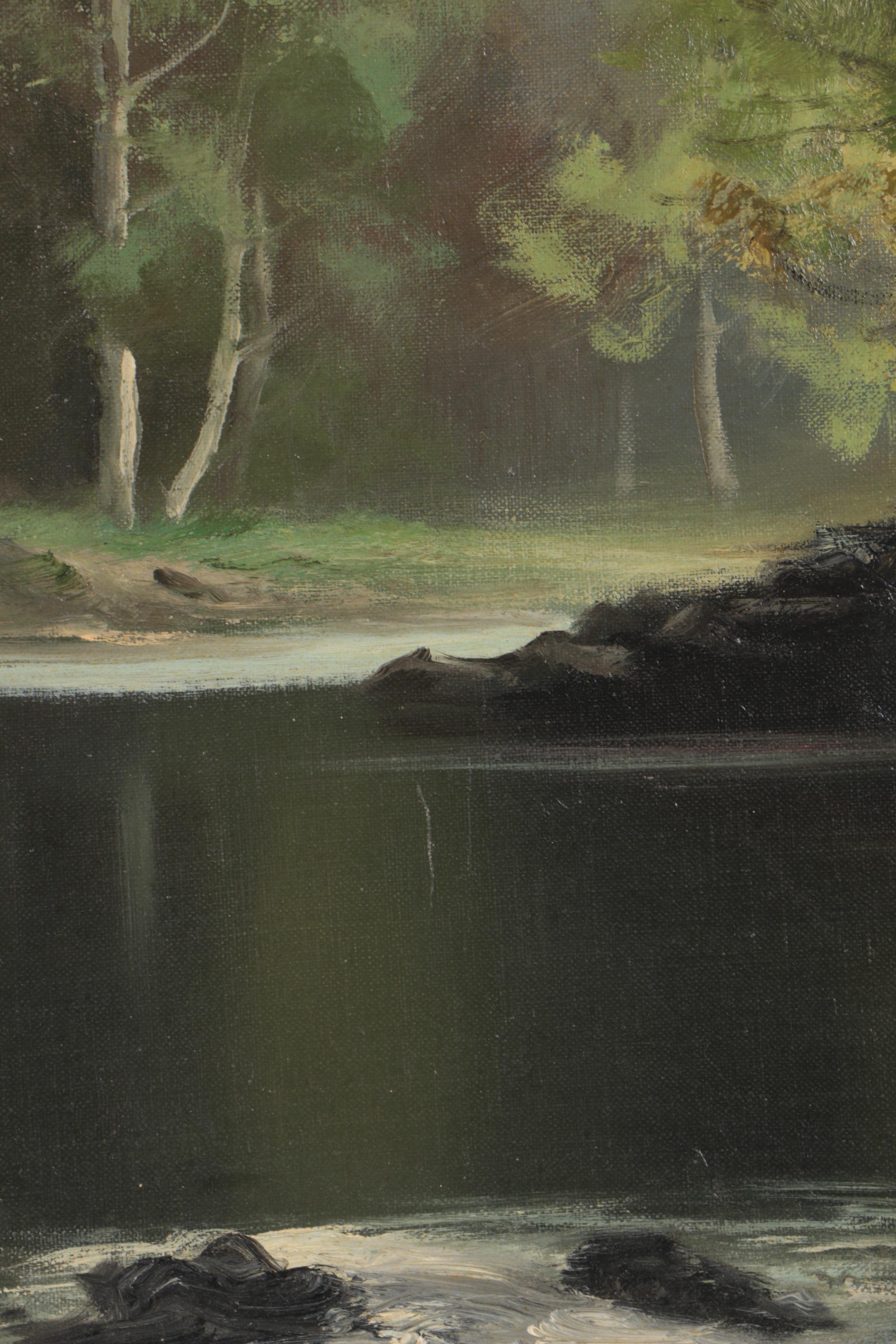 Mitsuzo Shimizu Oil Painting on Canvas