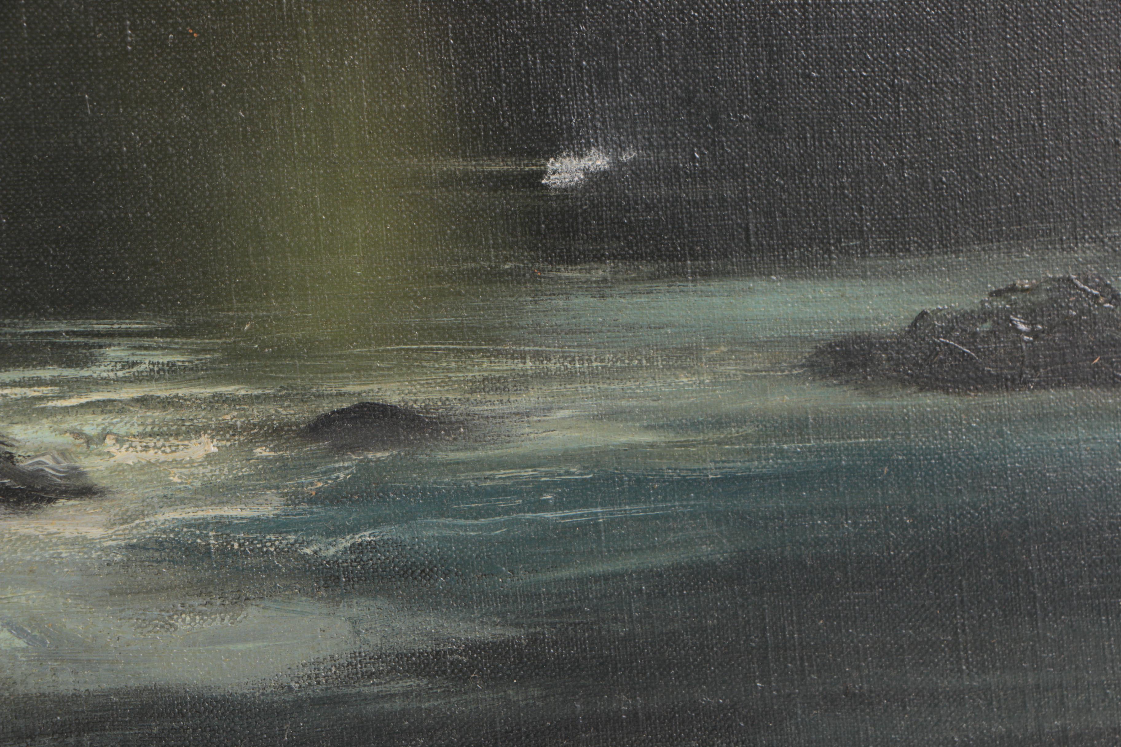 Mitsuzo Shimizu Oil Painting on Canvas