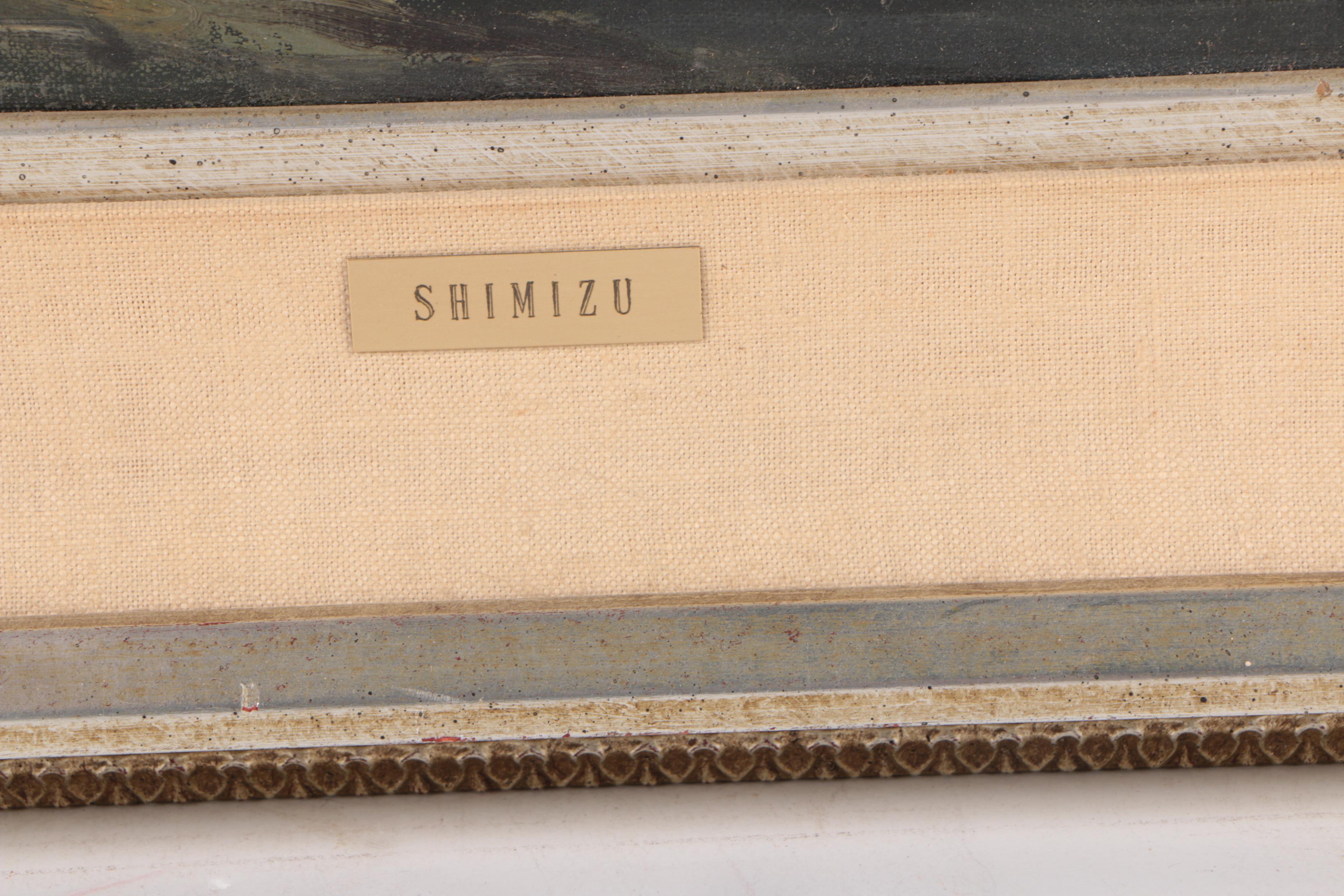 Mitsuzo Shimizu Oil Painting on Canvas