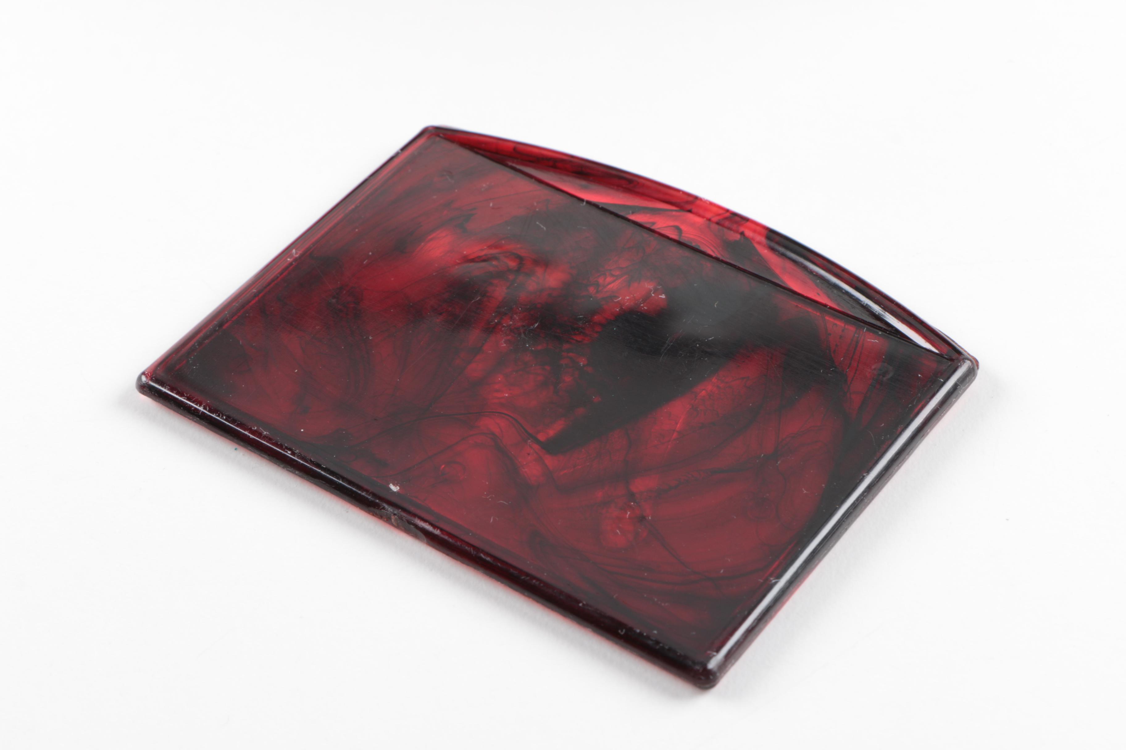 Vintage Bellestone Crocodile Handbag and Lace Mantilla