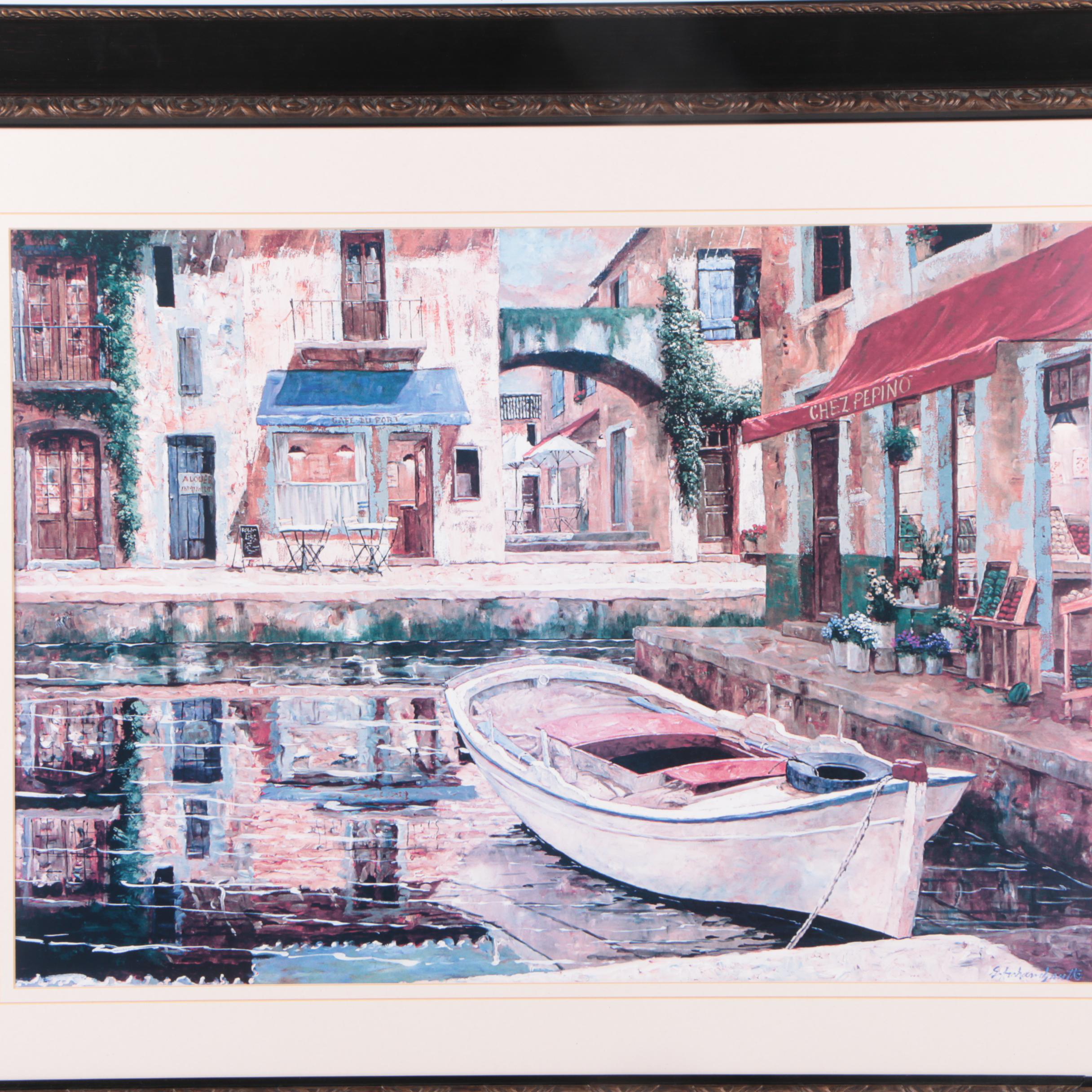 "Lovely Day" Framed Print after Gilles Archambault