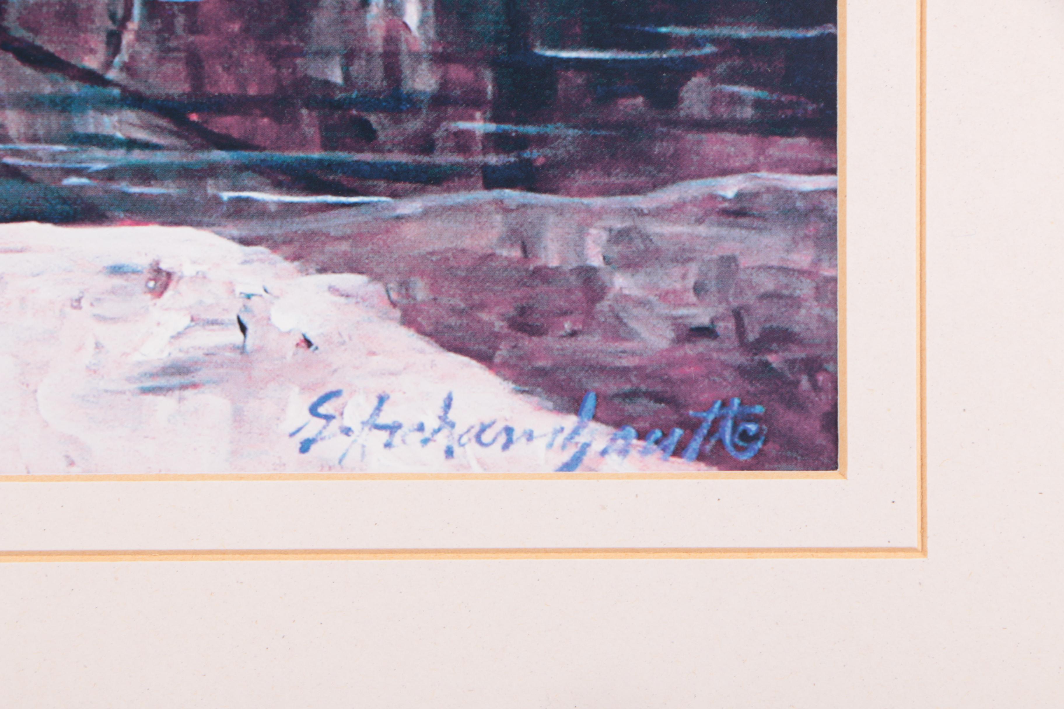 "Lovely Day" Framed Print after Gilles Archambault