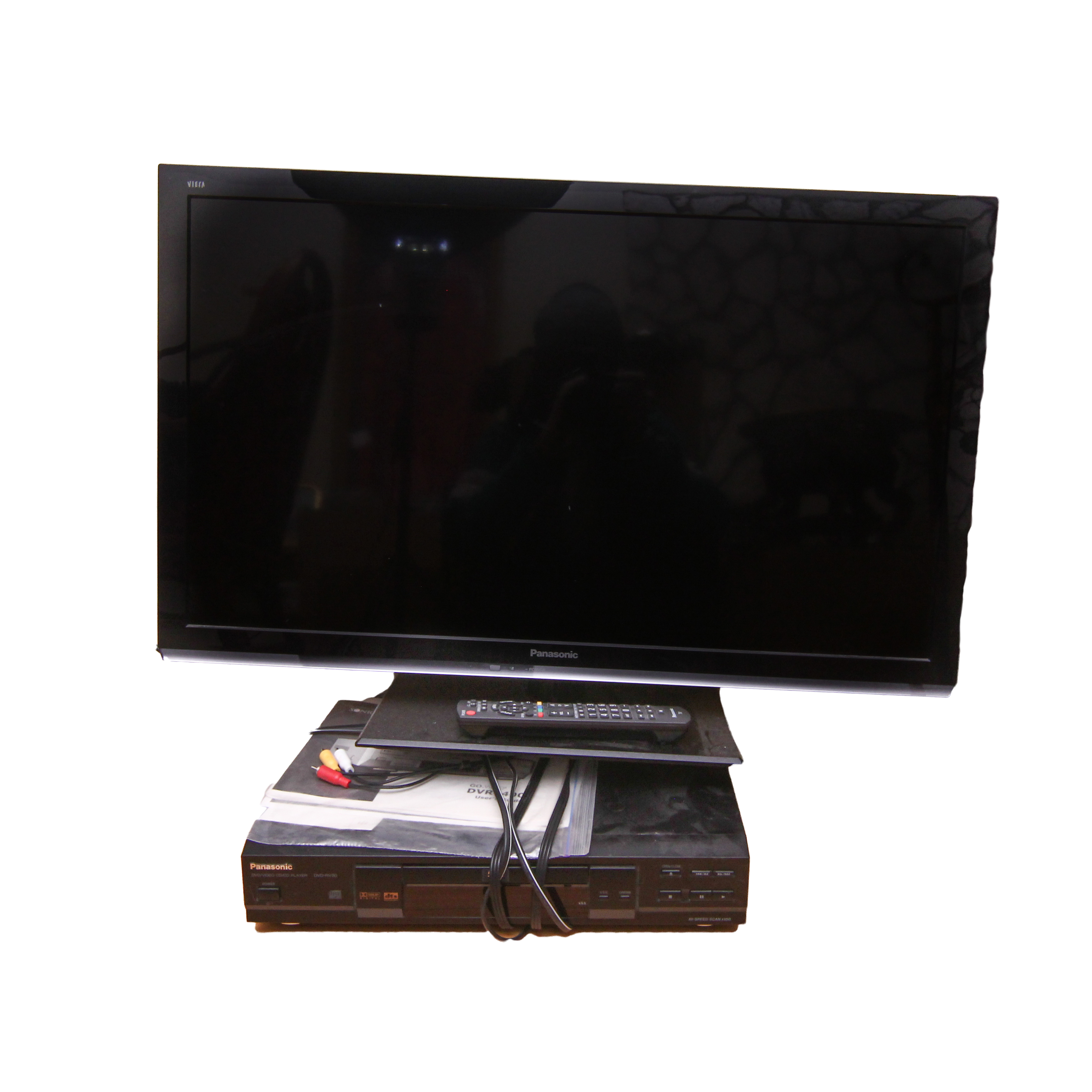 Panasonic 32" Viera LCD TV and DVD Player Plus Two Remotes