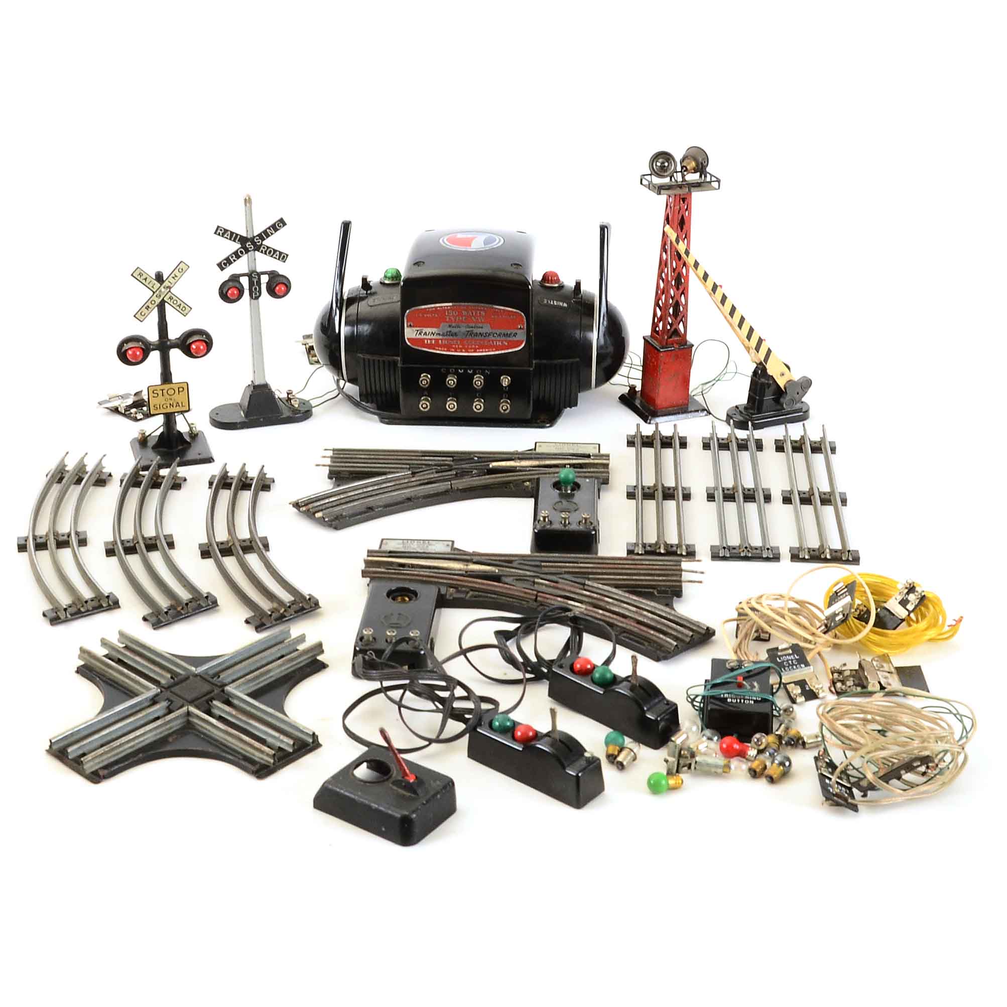 Lionel Track Accessories Transformer and O Gauge Track