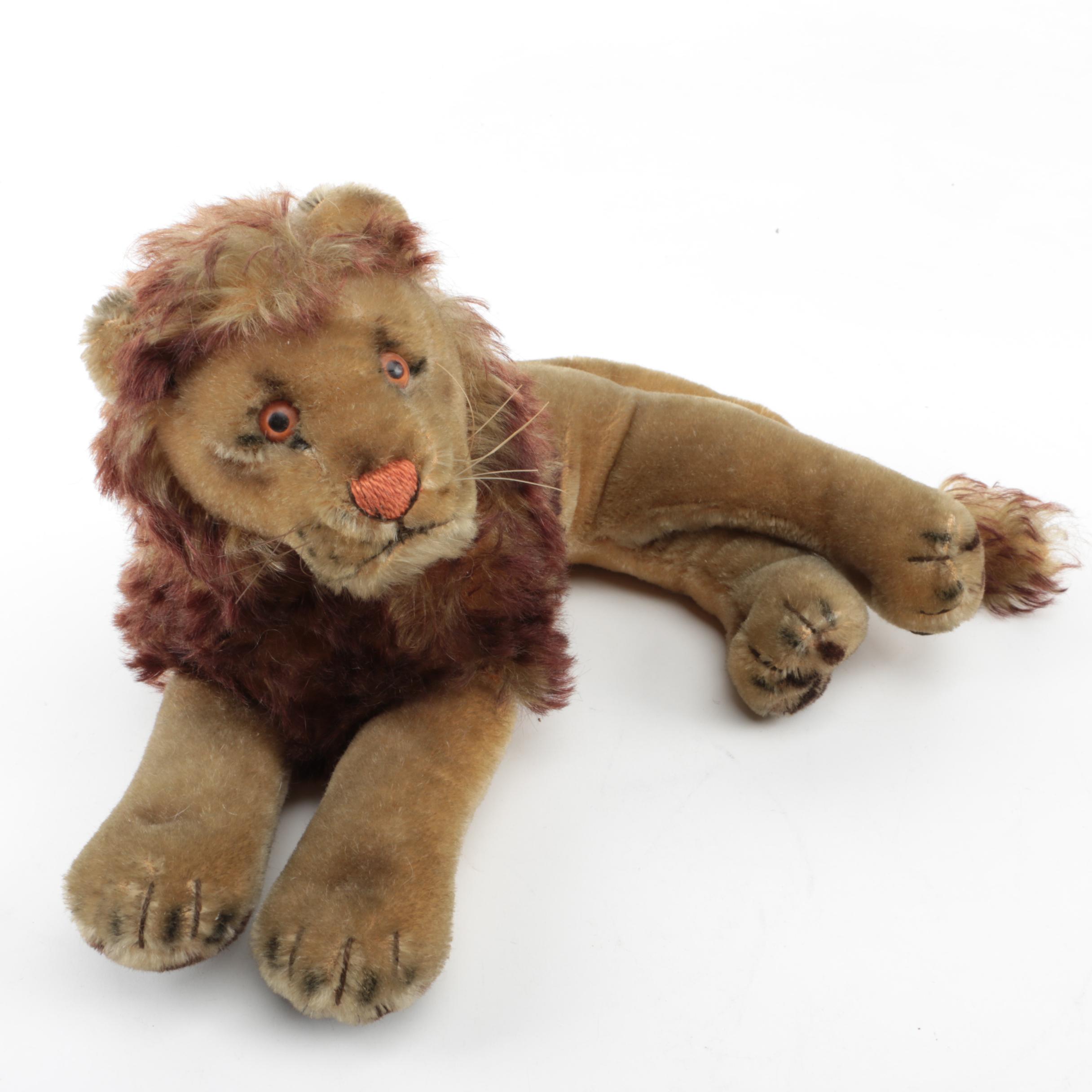 Vintage Steiff "Leo the Lion" Stuffed Animal