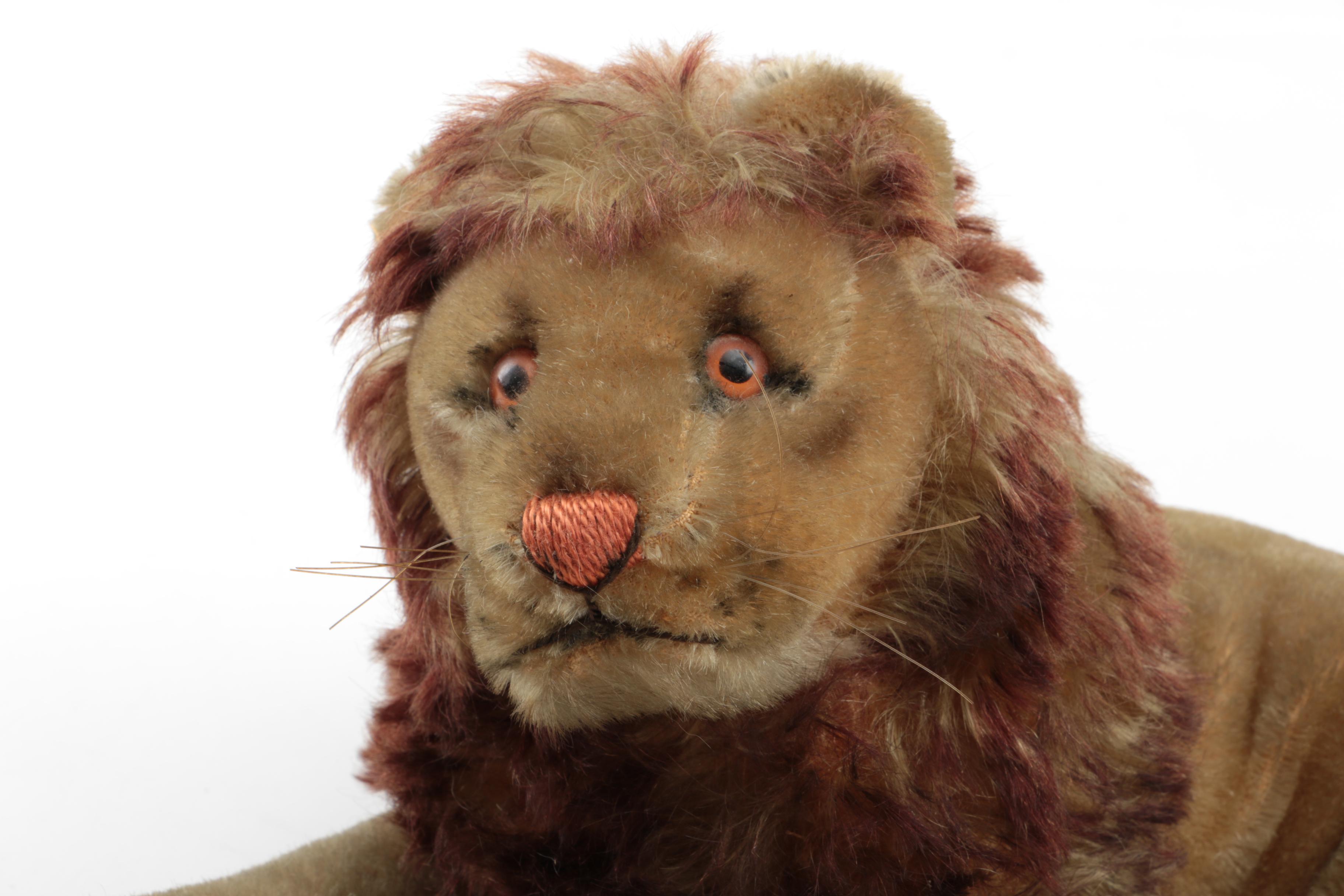 Vintage Steiff "Leo the Lion" Stuffed Animal