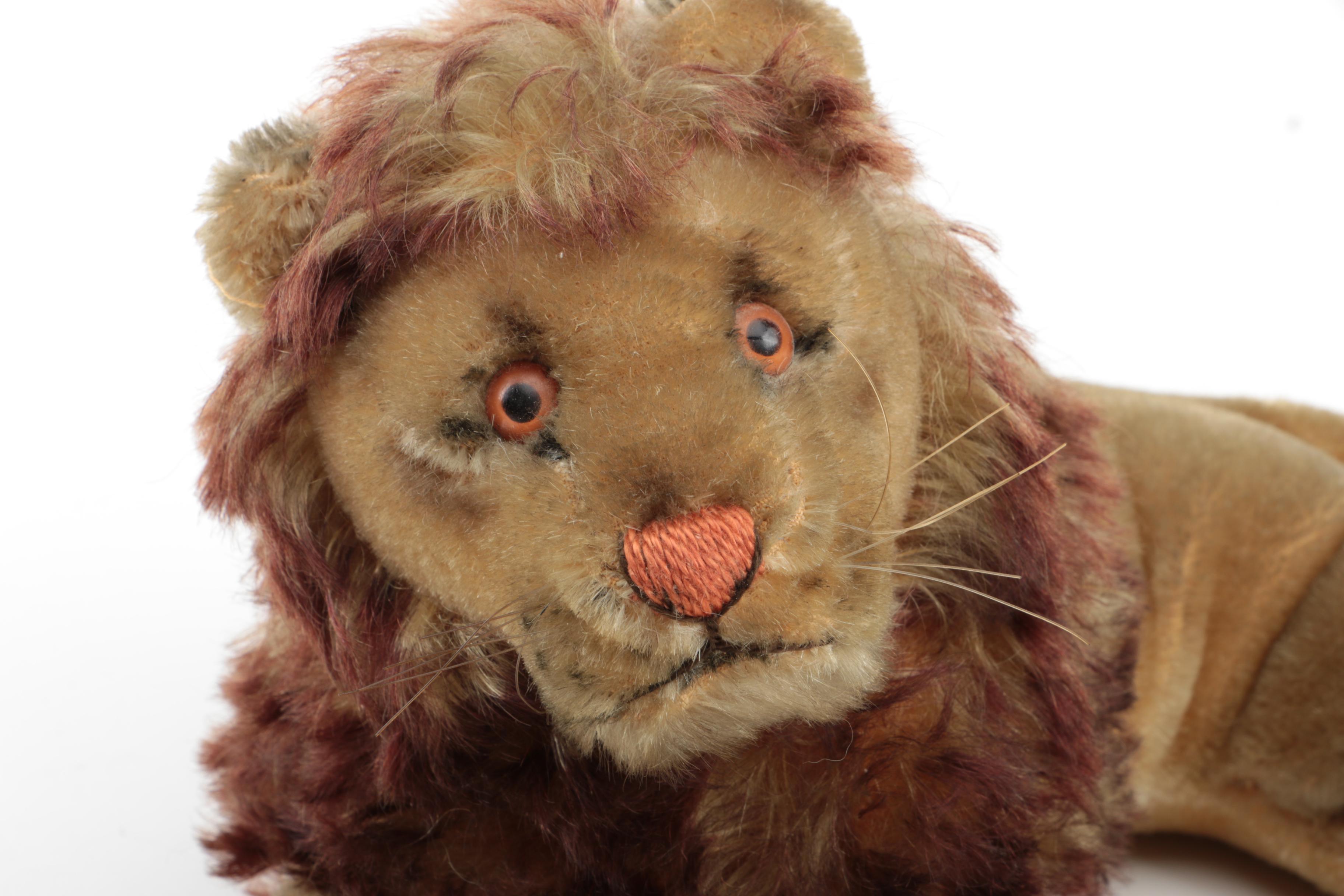 Vintage Steiff "Leo the Lion" Stuffed Animal