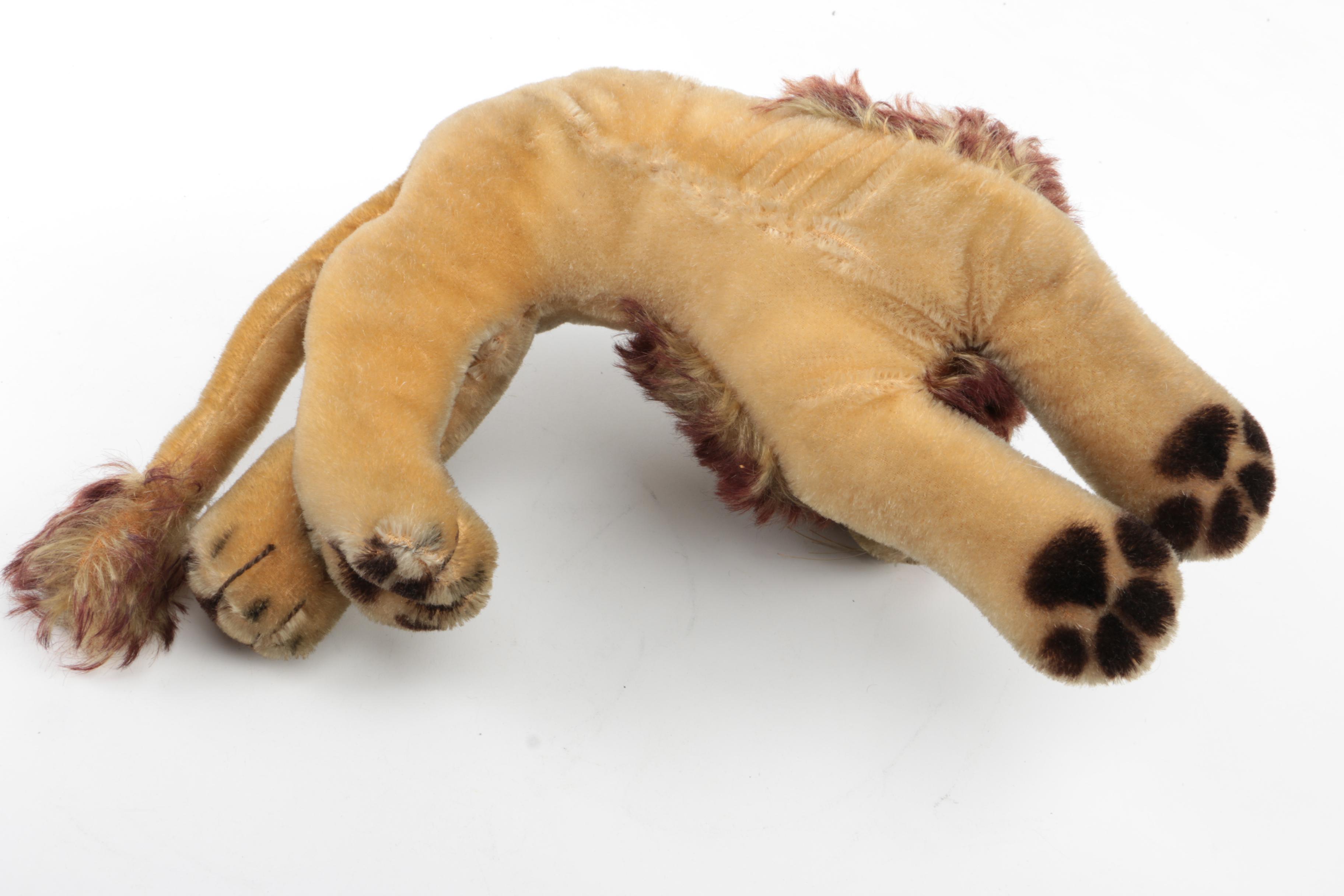 Vintage Steiff "Leo the Lion" Stuffed Animal