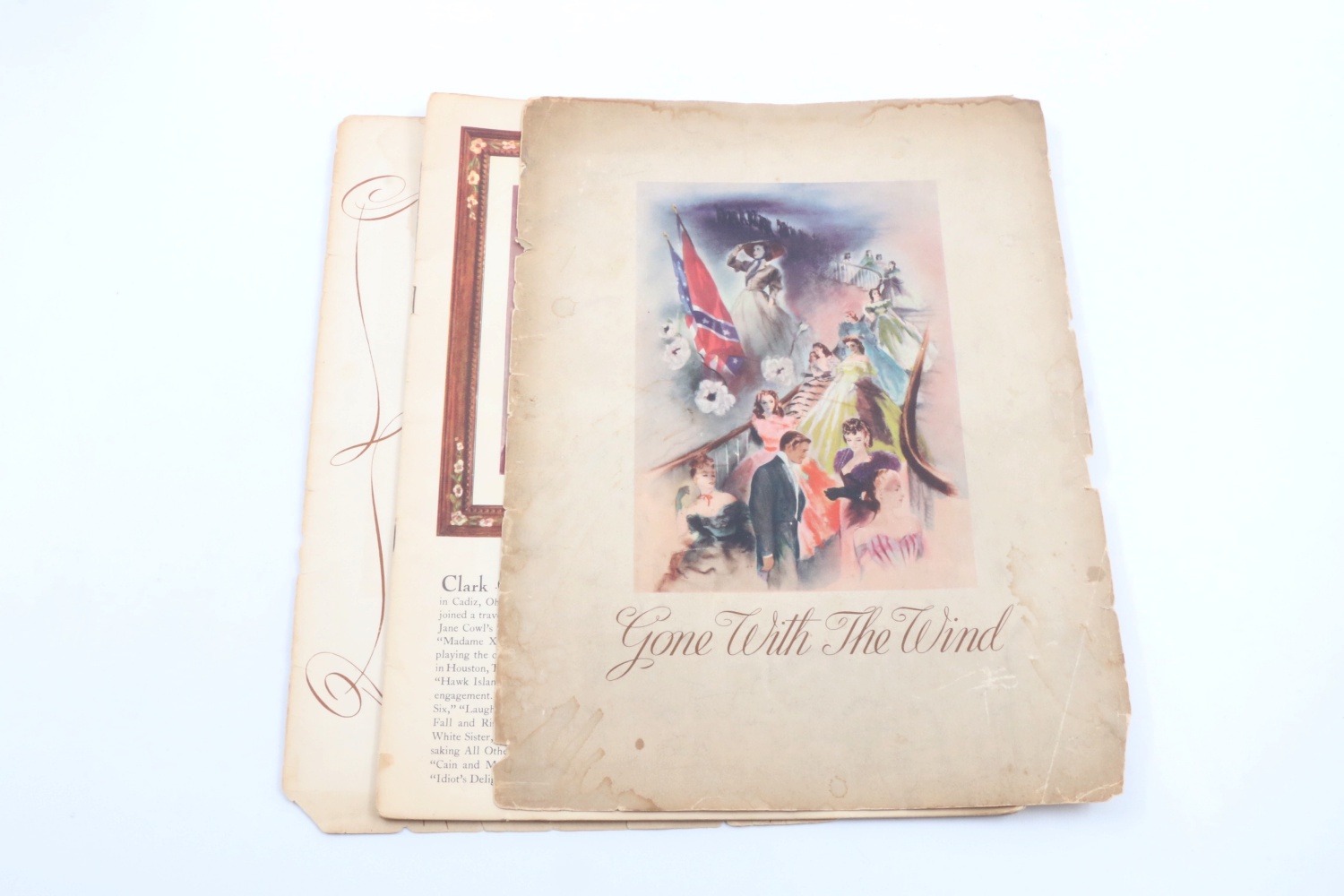 "Gone with The Wind" Promotional Movie Photograph and Theatre Program