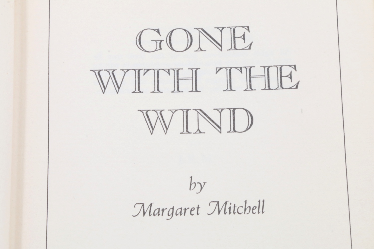1976 First Edition "Margaret Mitchell's Gone With The Wind Letters: 1936-1949"