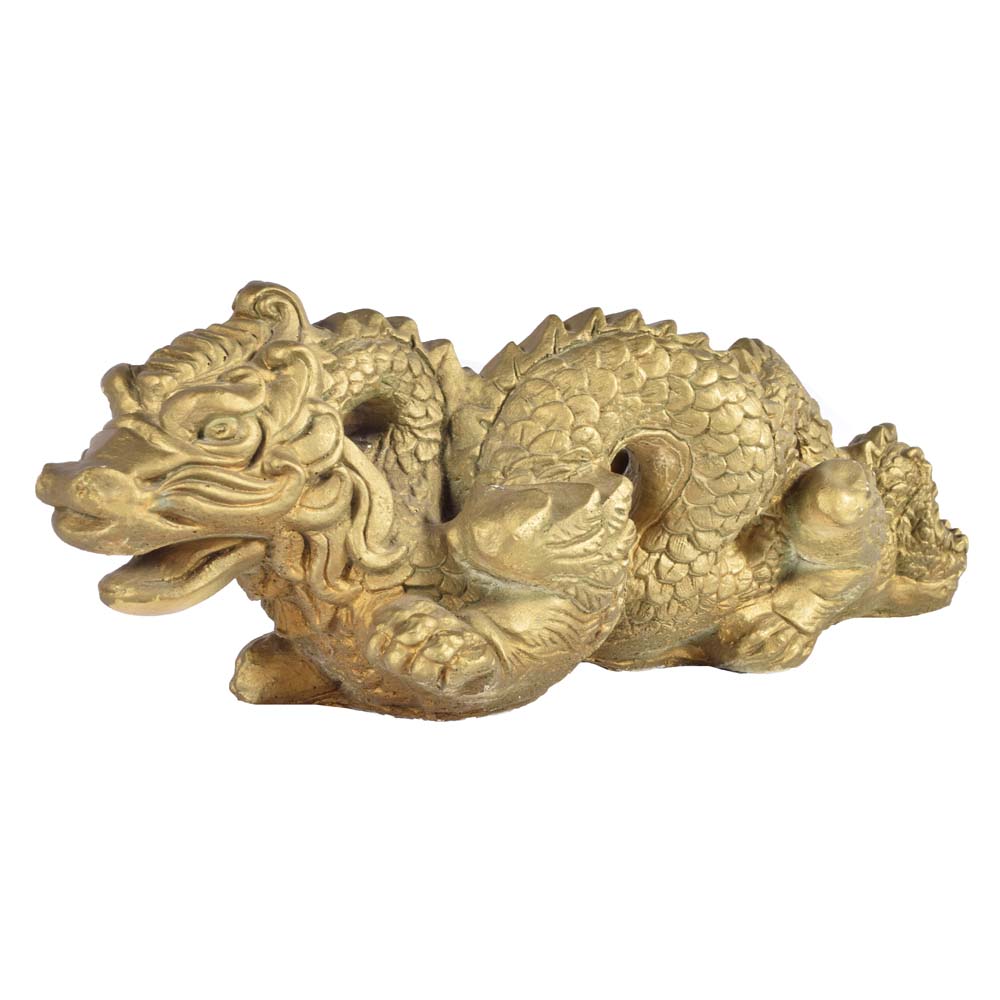 Asian Inspired Dragon Sculpture