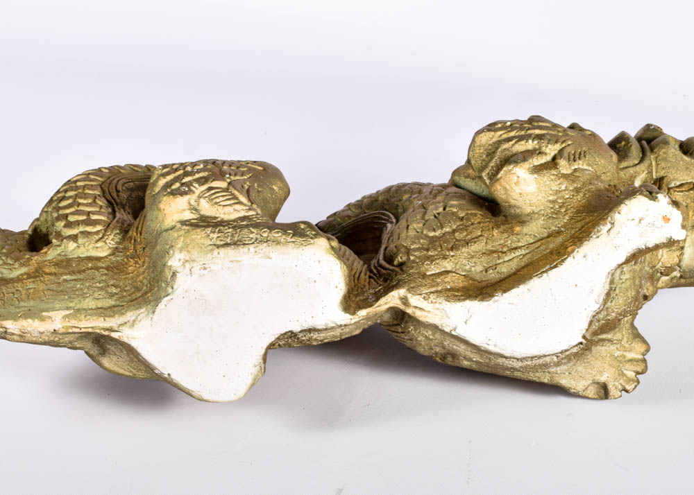 Asian Inspired Dragon Sculpture