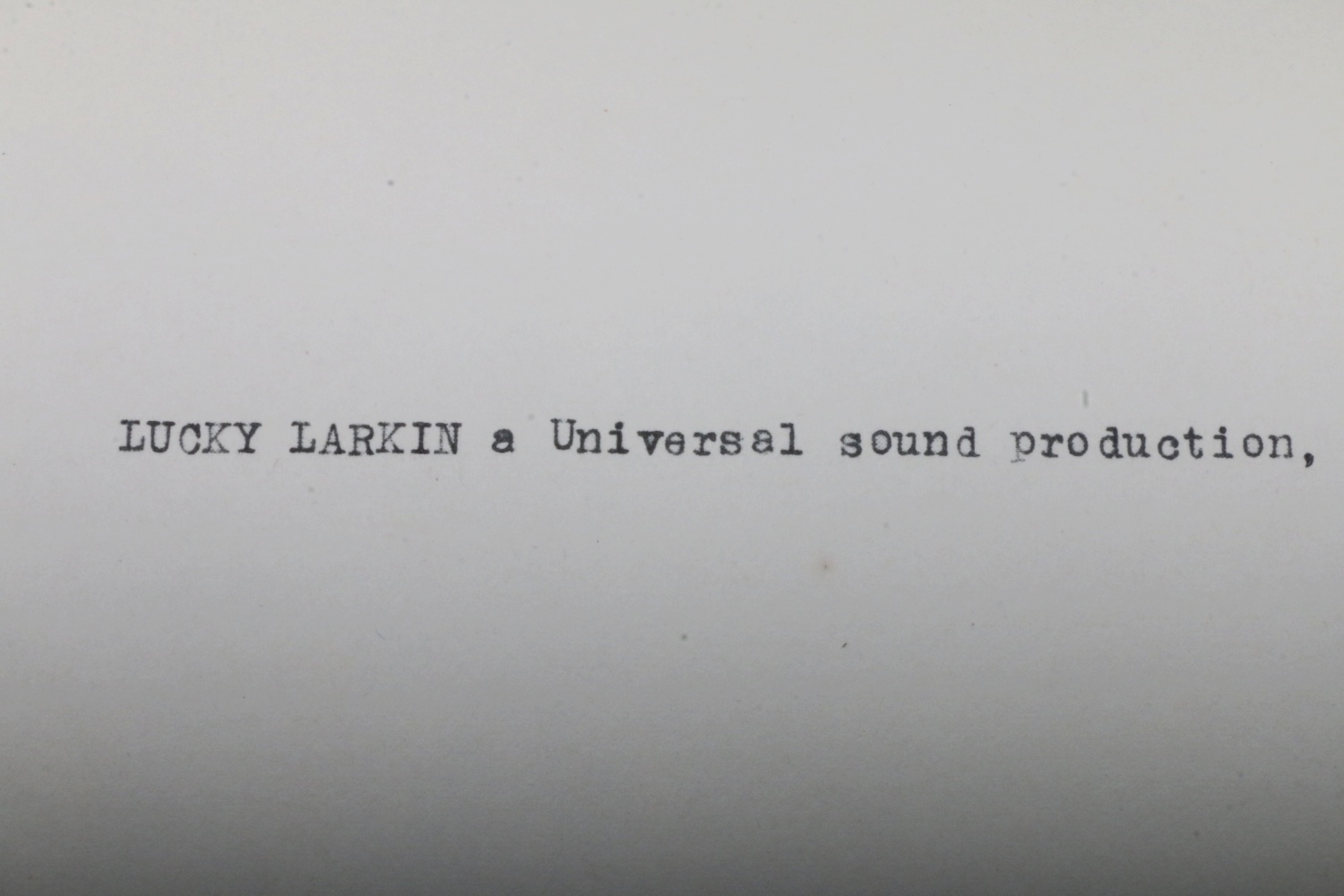 Large Collection of Early Film Photography from Huntly Carter Archives