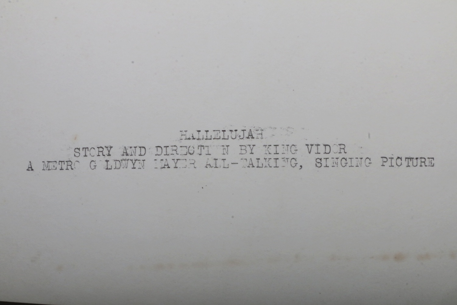 Large Collection of Early Film Photography from Huntly Carter Archives