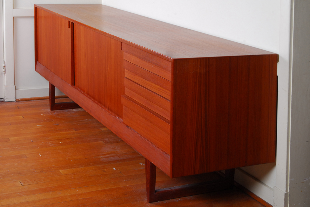 Vintage Danish Modern Sideboard by Niels Moller